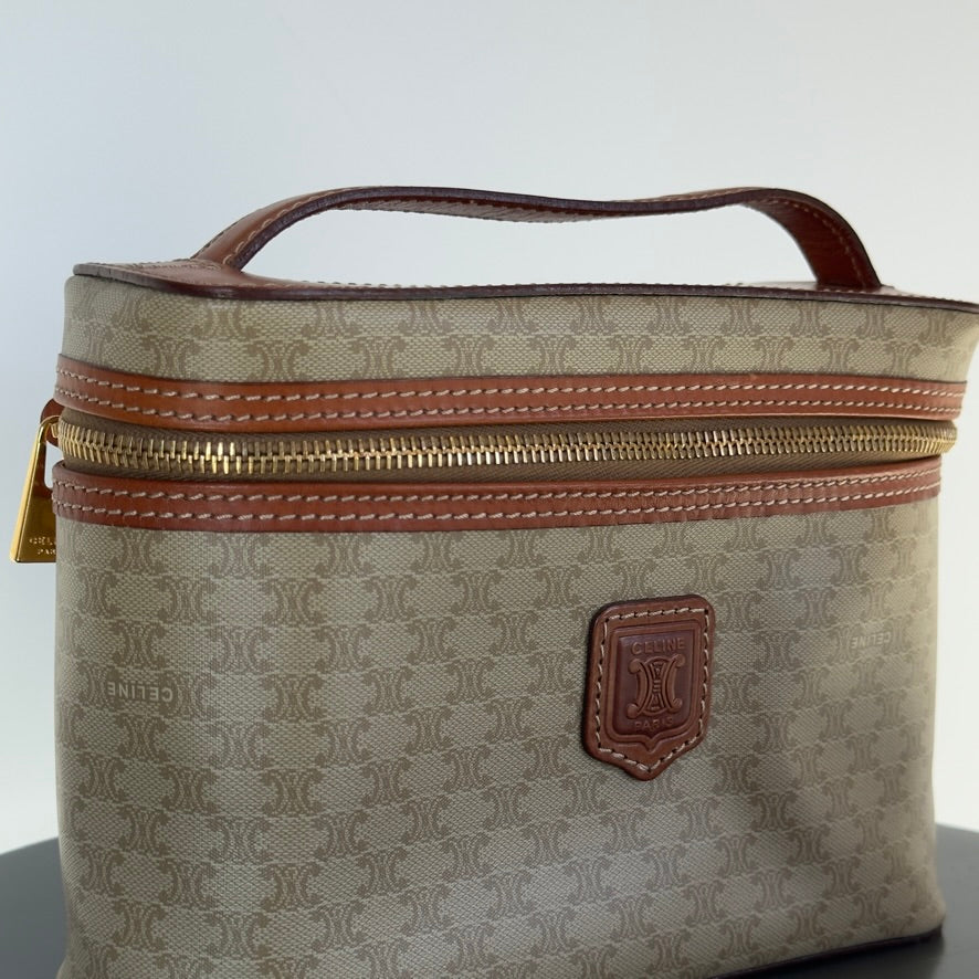 Celine Macadam Canvas Vanity Case - Queen May