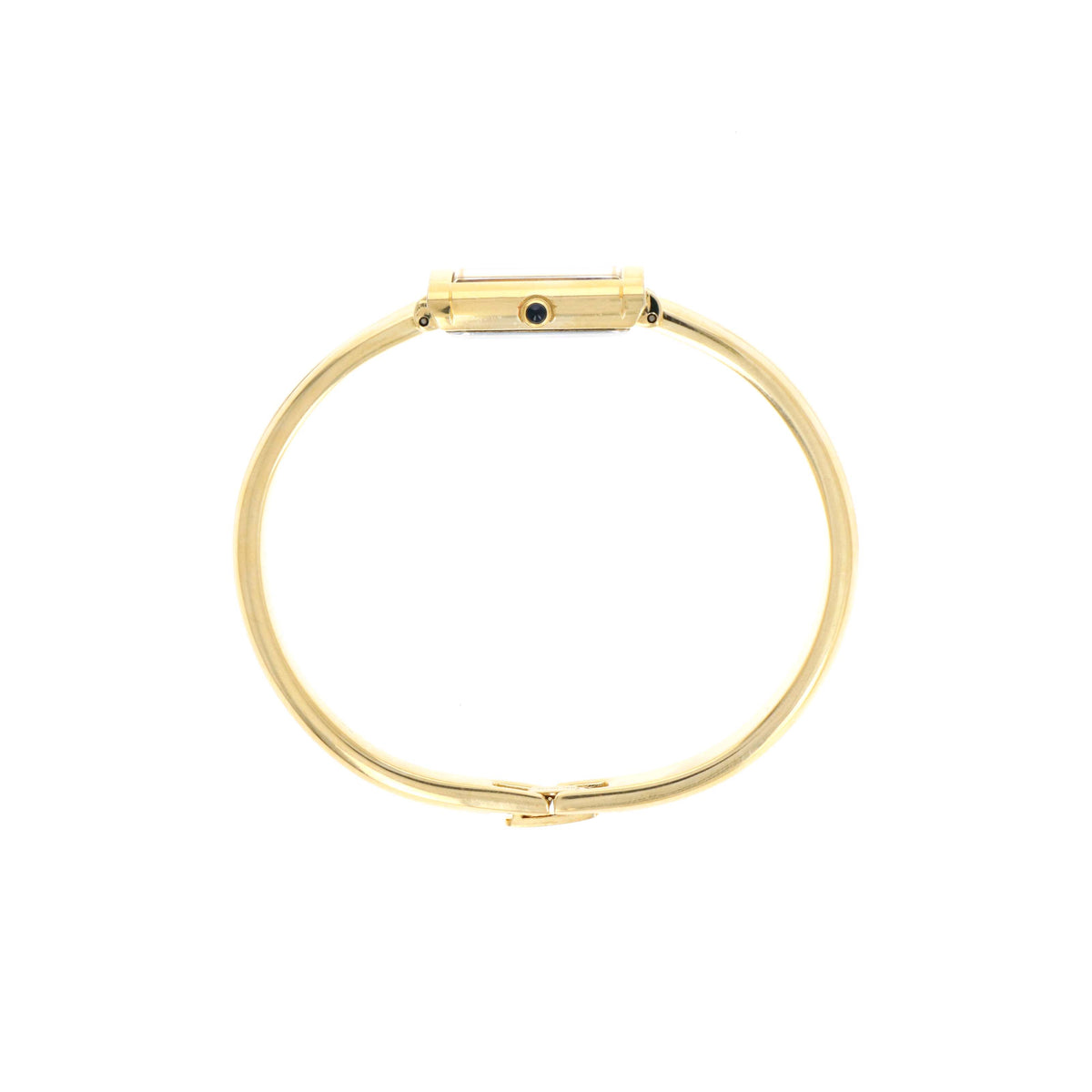 Yves Saint Laurent Mother Of Pearl Dial Bangle Watch
