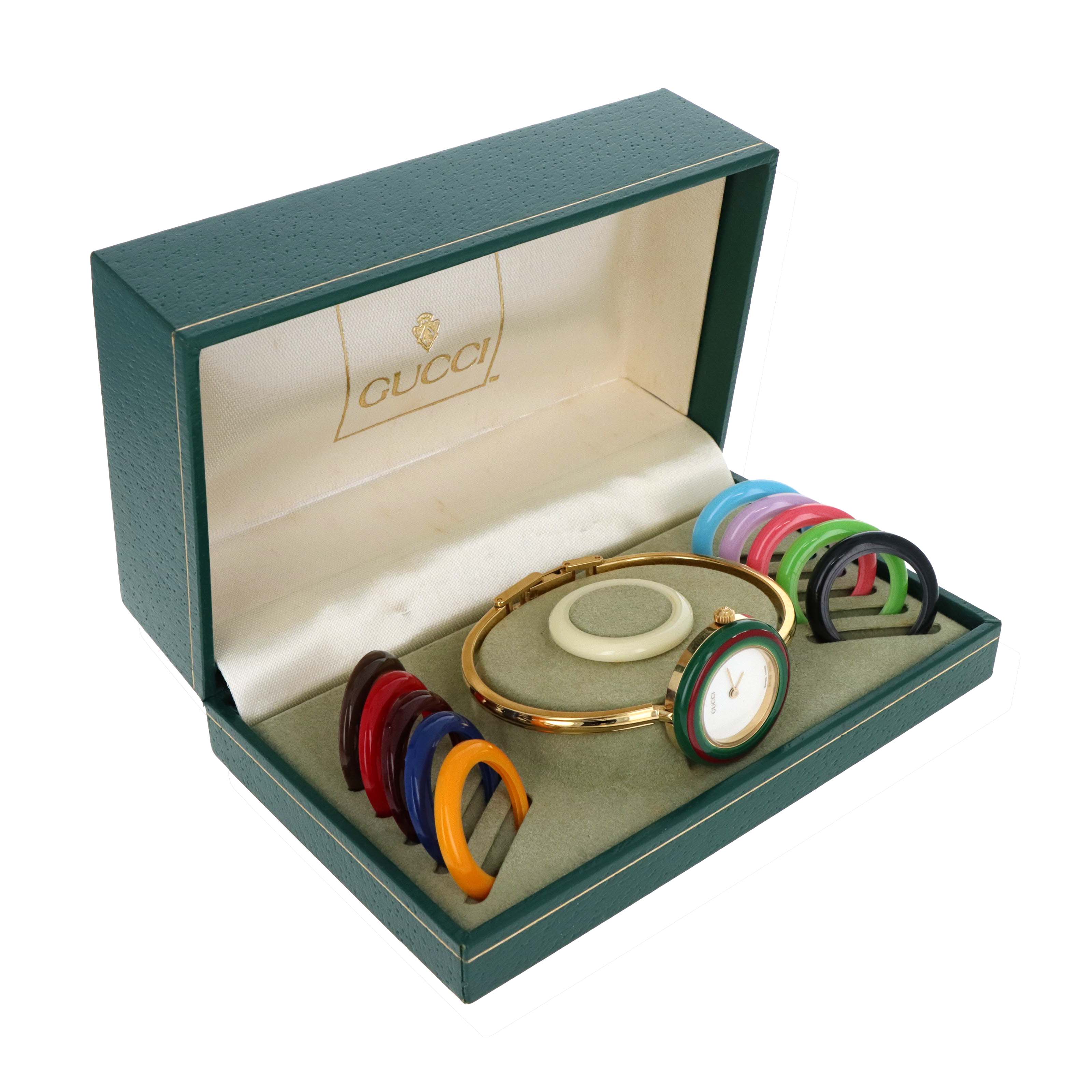 Vintage Gucci Interchangeable Bezel Watch - Queen May