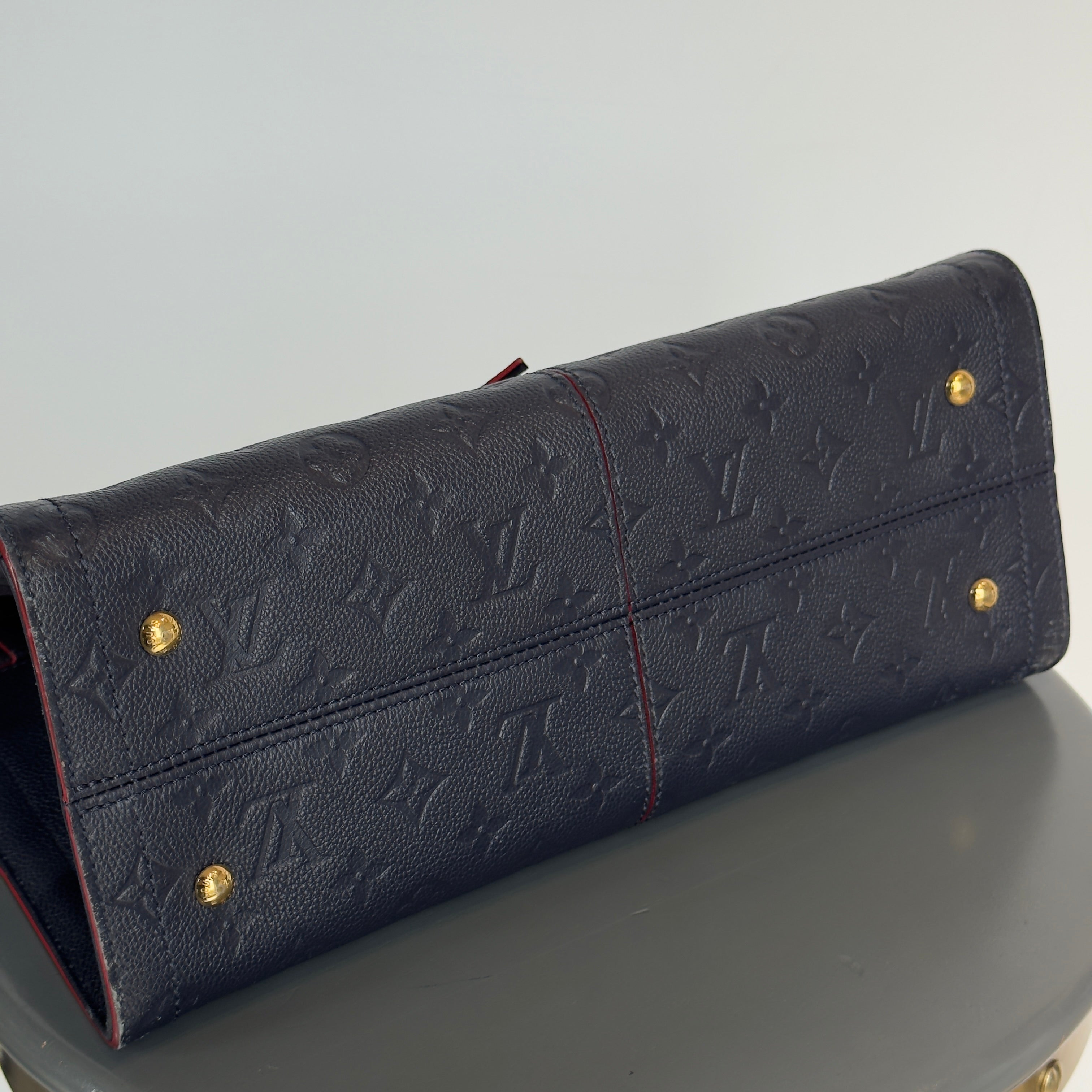 Louis Vuitton Sully Tote Monogram Navy MM - Queen May