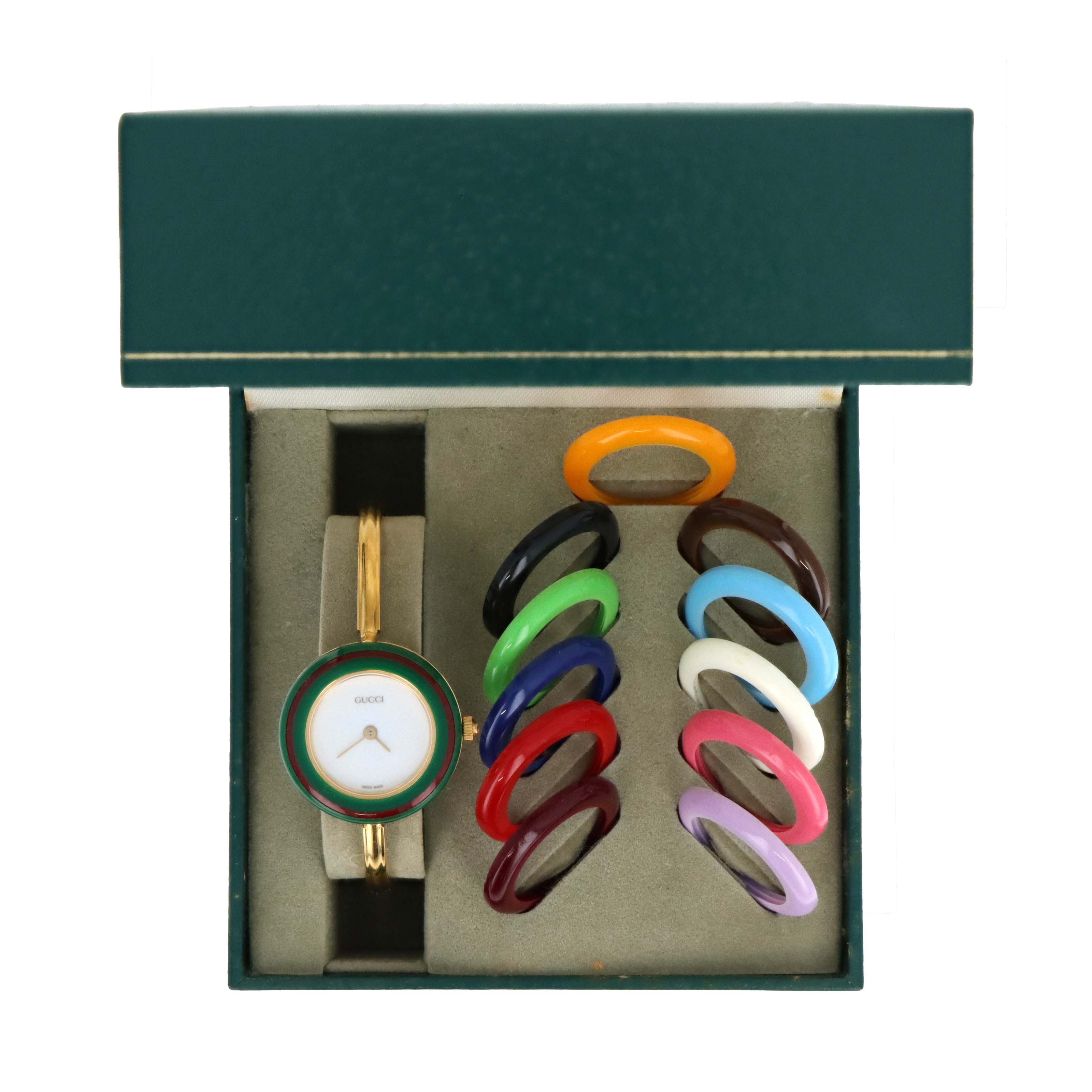 Vintage Gucci Interchangeable Bezel Watch - Queen May