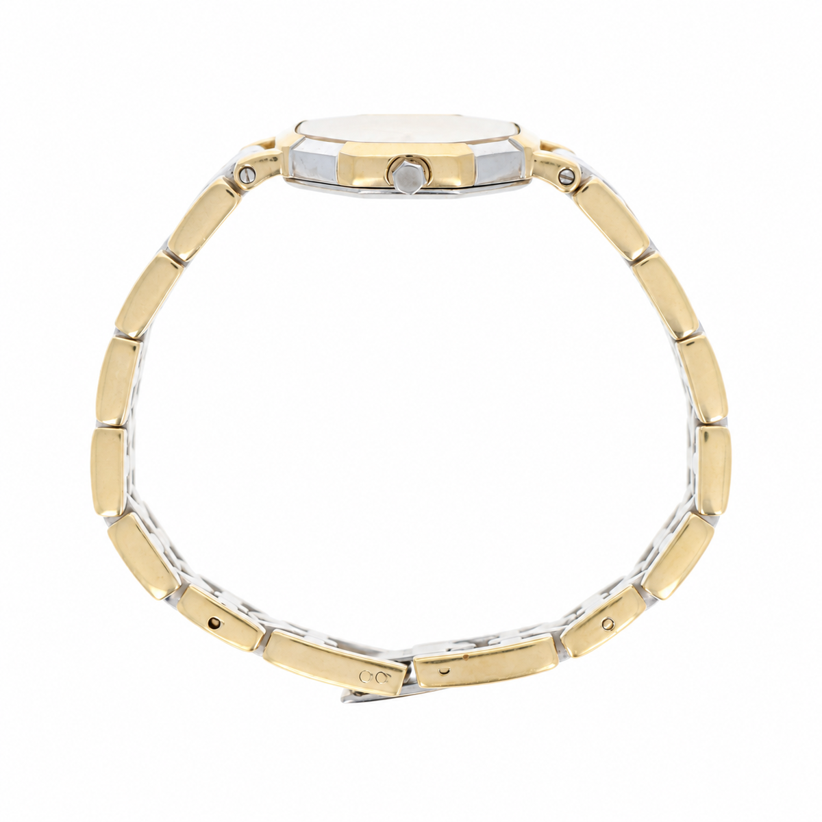 Yves Saint Laurent Octagon Two Tone Watch