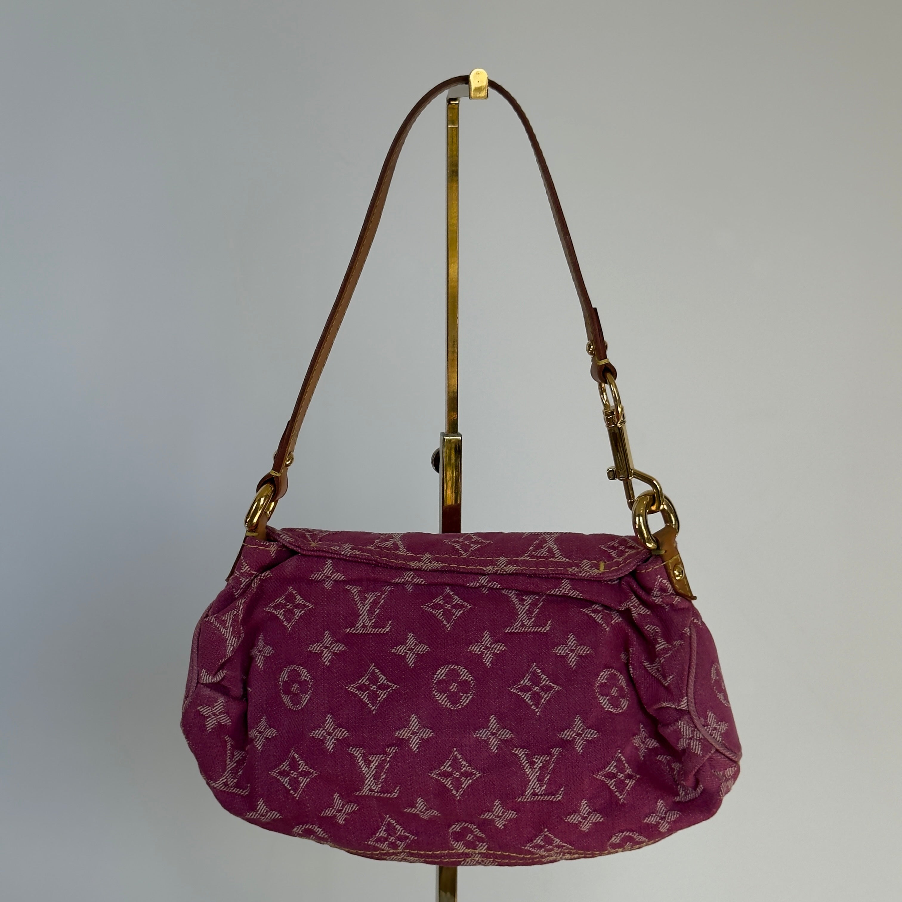 Louis Vuitton Denim Pink Pleaty - Queen May