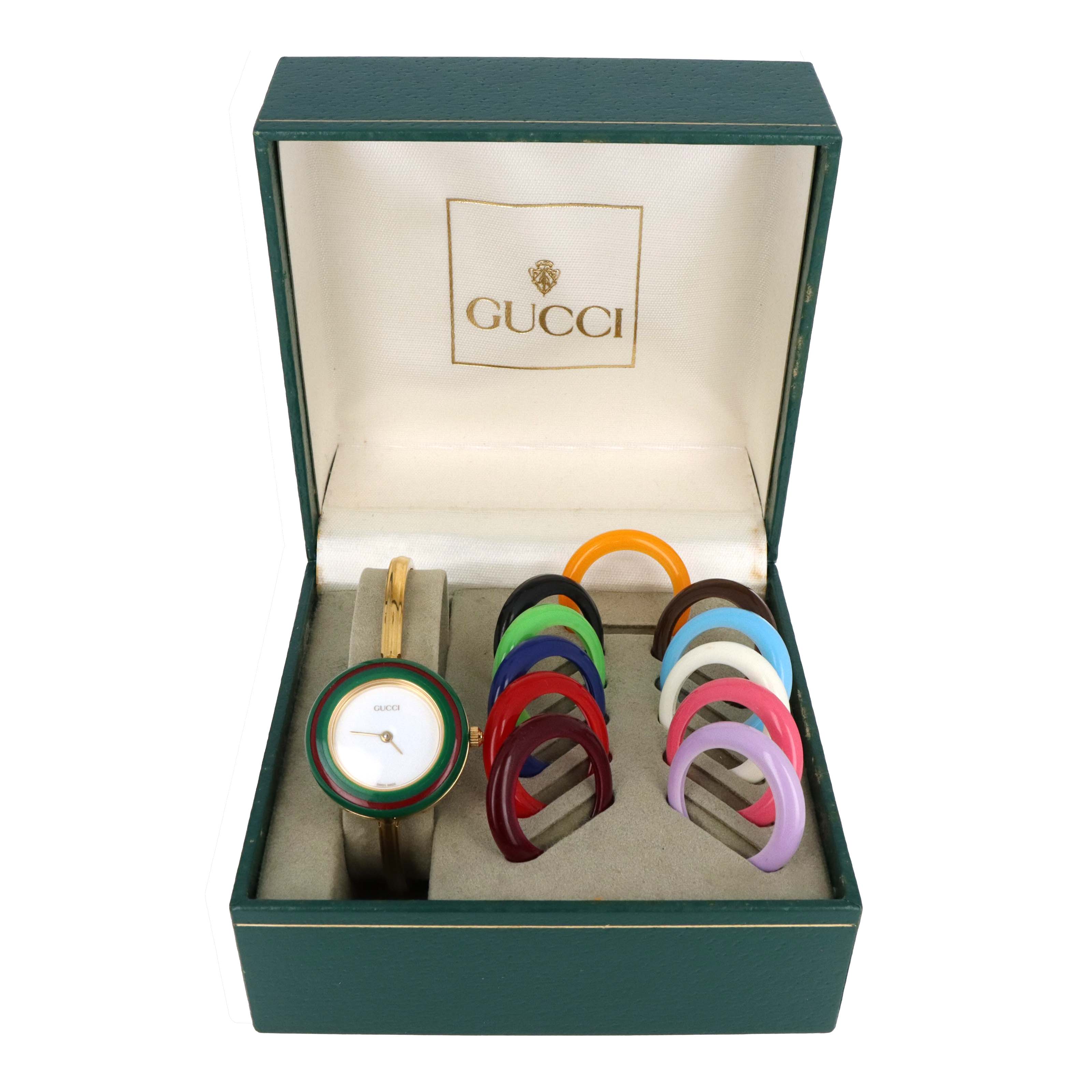 Vintage Gucci Interchangeable Bezel Watch - Queen May