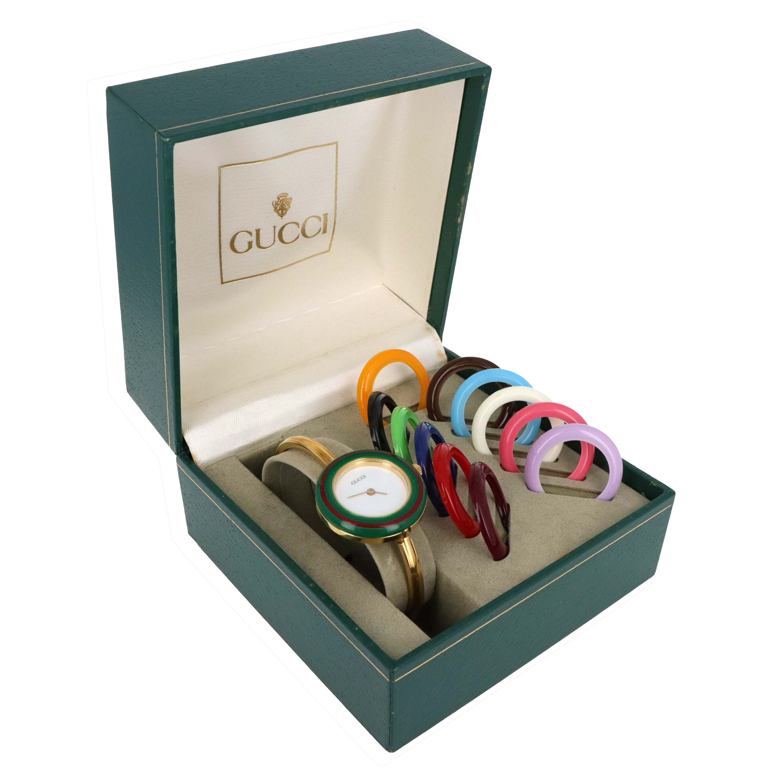 Vintage Gucci Interchangeable Bezel Watch - Queen May