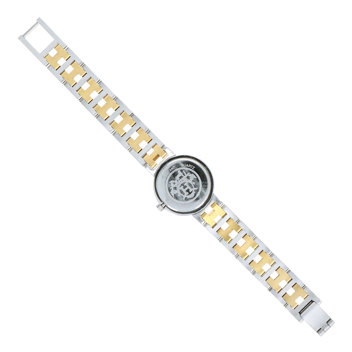 Hermes Clipper Watch Two Tone