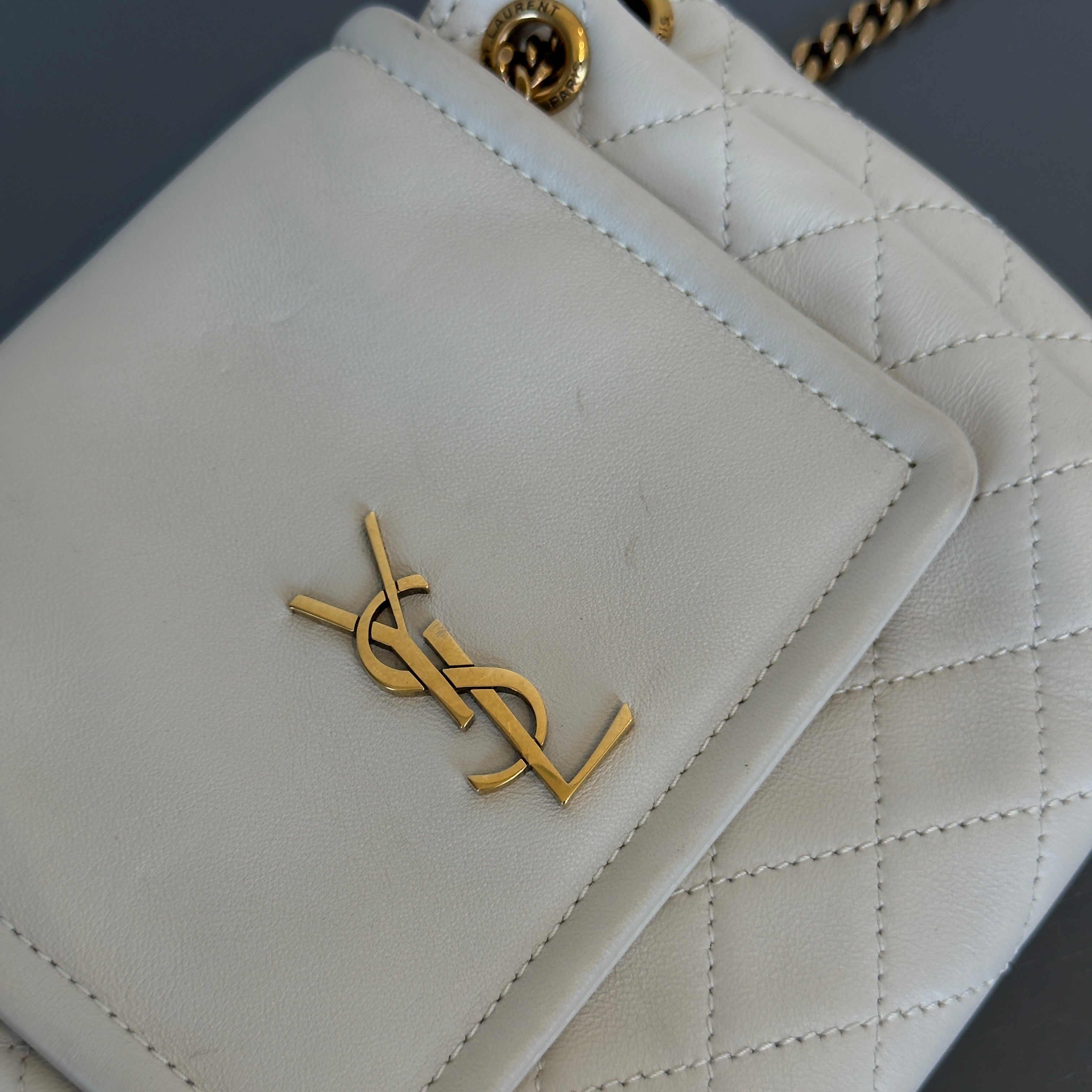 Yves Saint Laurent Mini Nolita Cream