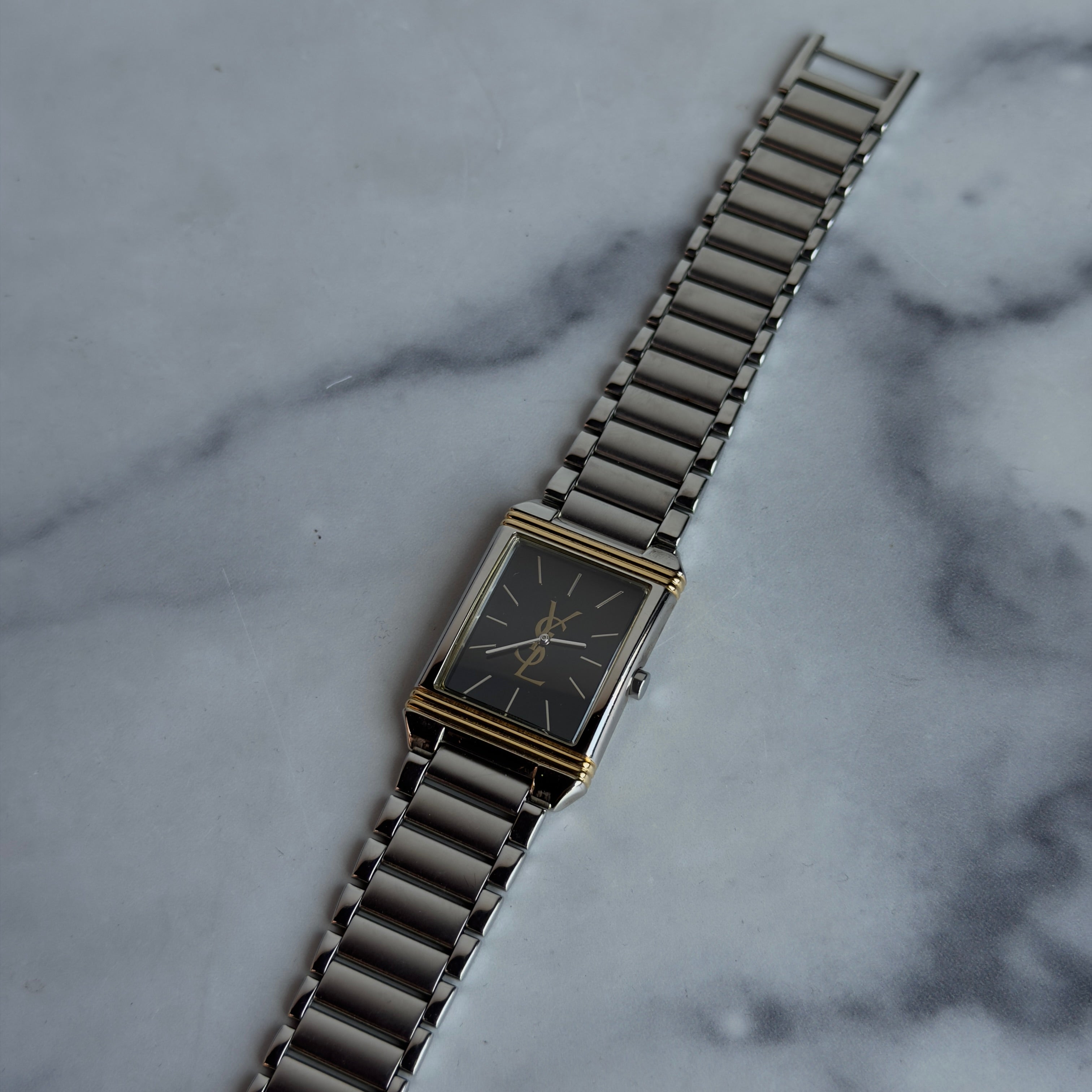 Yves Saint Laurent Square Dial Watch