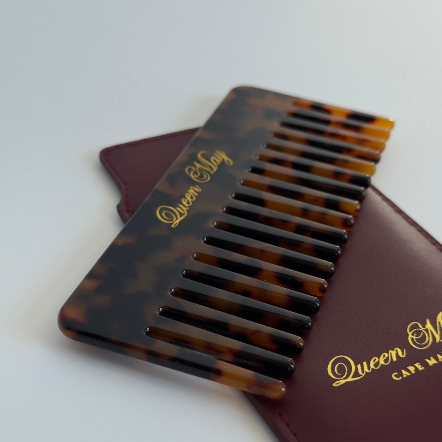 Queen May Tortoiseshell Acetate Comb - Queen May