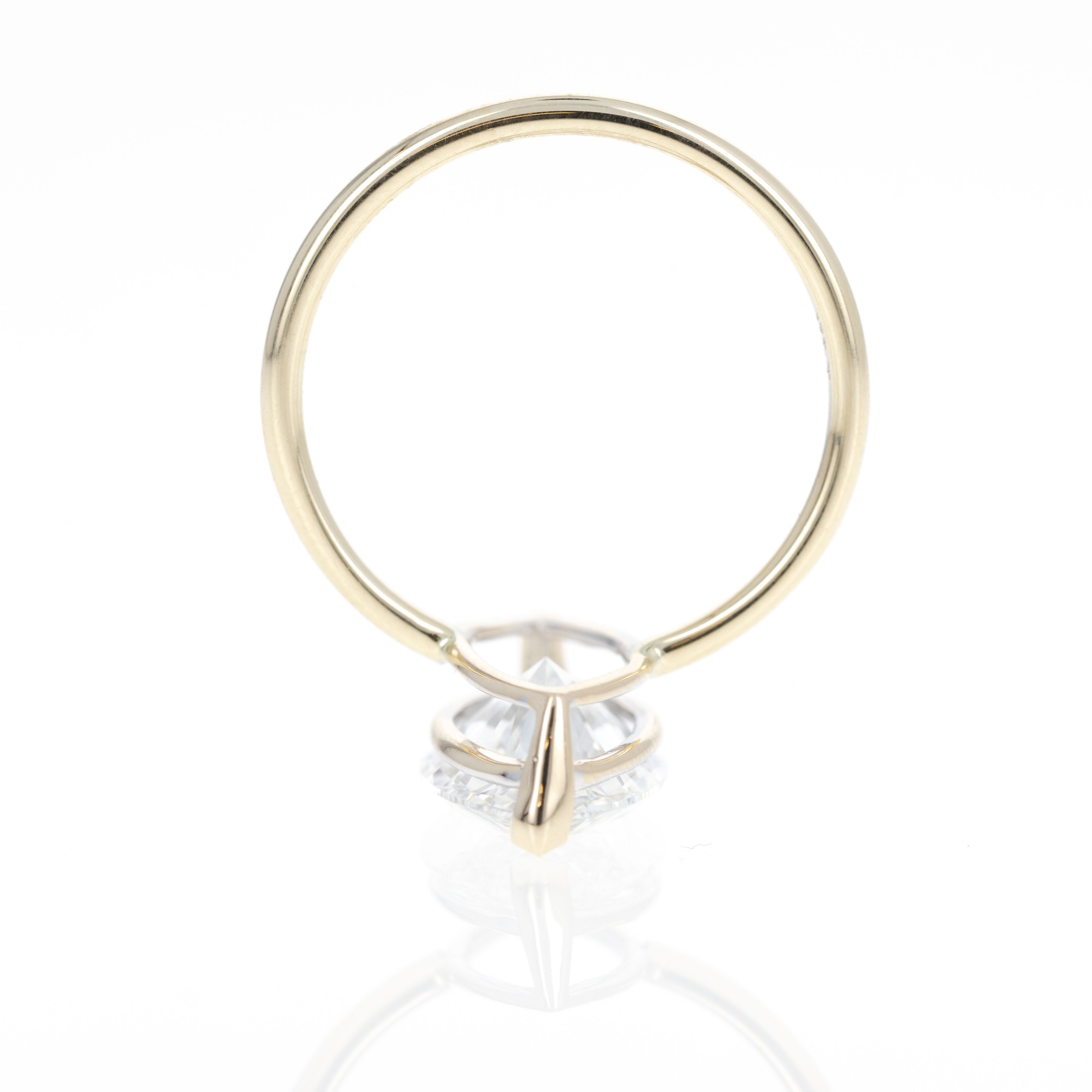 Lab Grown 4.16 Carat Marquise Diamond Engagement Ring - Queen May