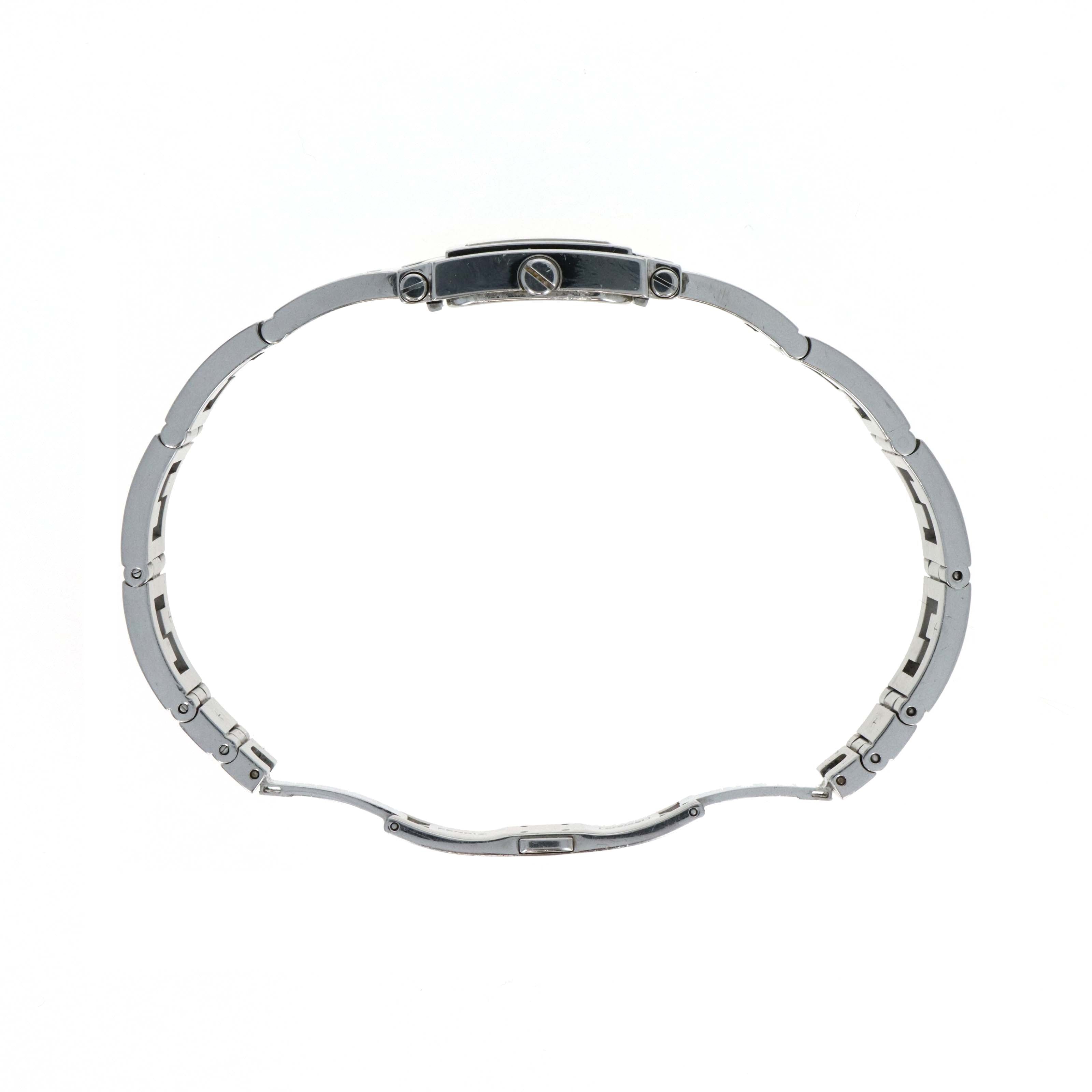 Fendi 6000L Quadro Stainless Steel Quartz Movement Watch - Queen May