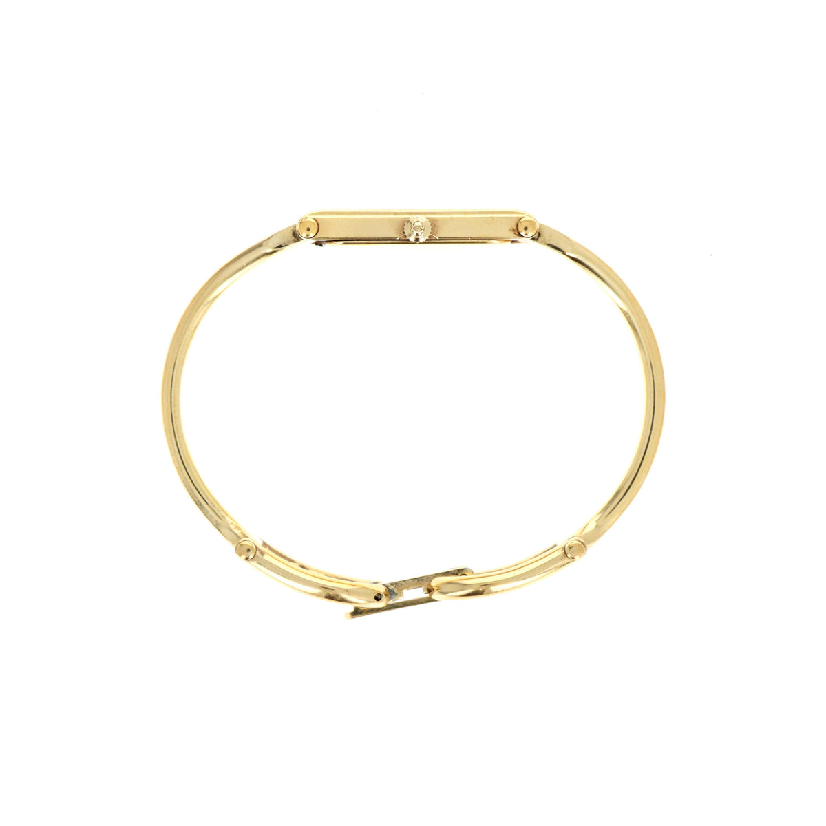 Gucci 1500L Mother Of Pearl Dial Horsebit Bangle Watch - Queen May