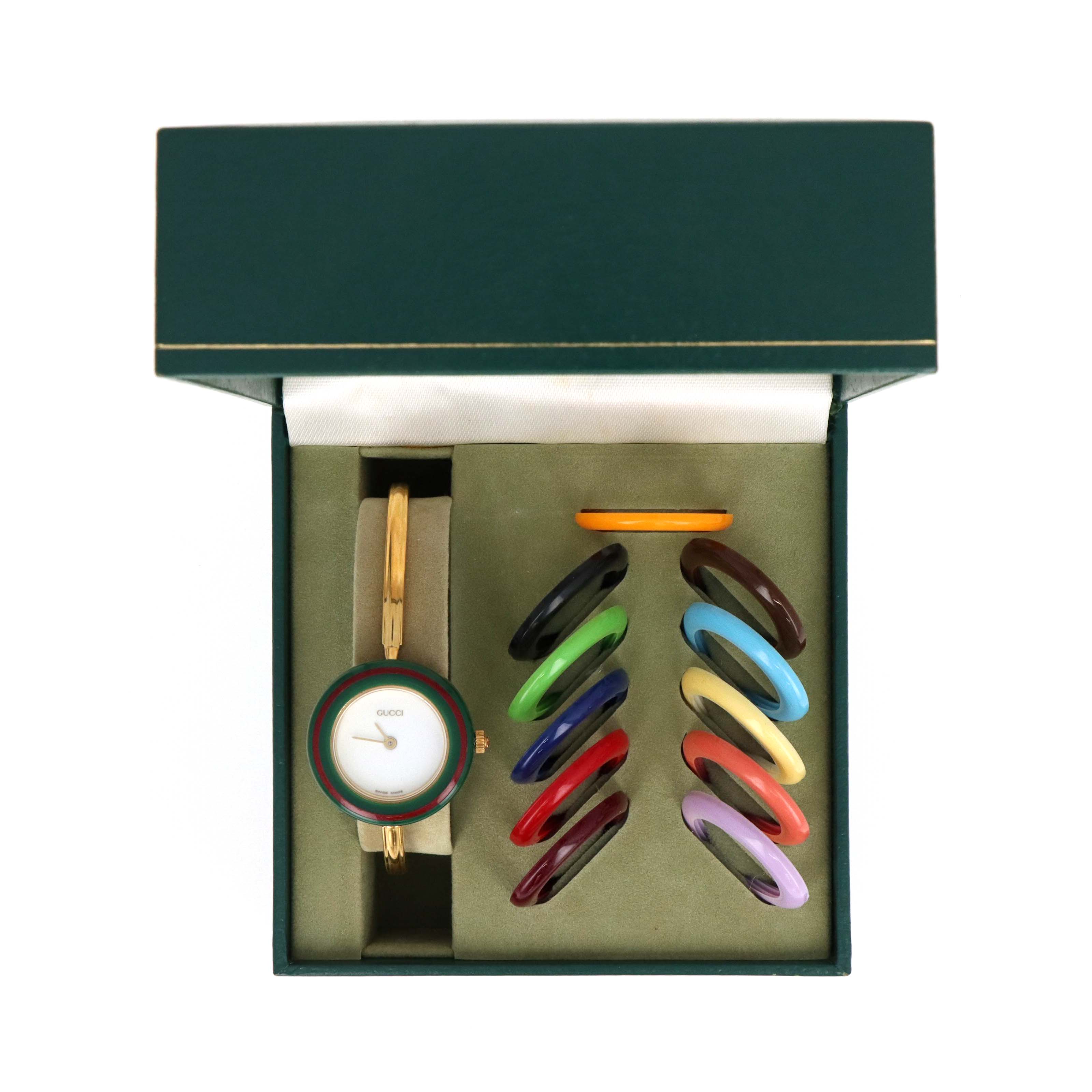 Vintage Gucci Interchangeable Bezel Watch - Queen May