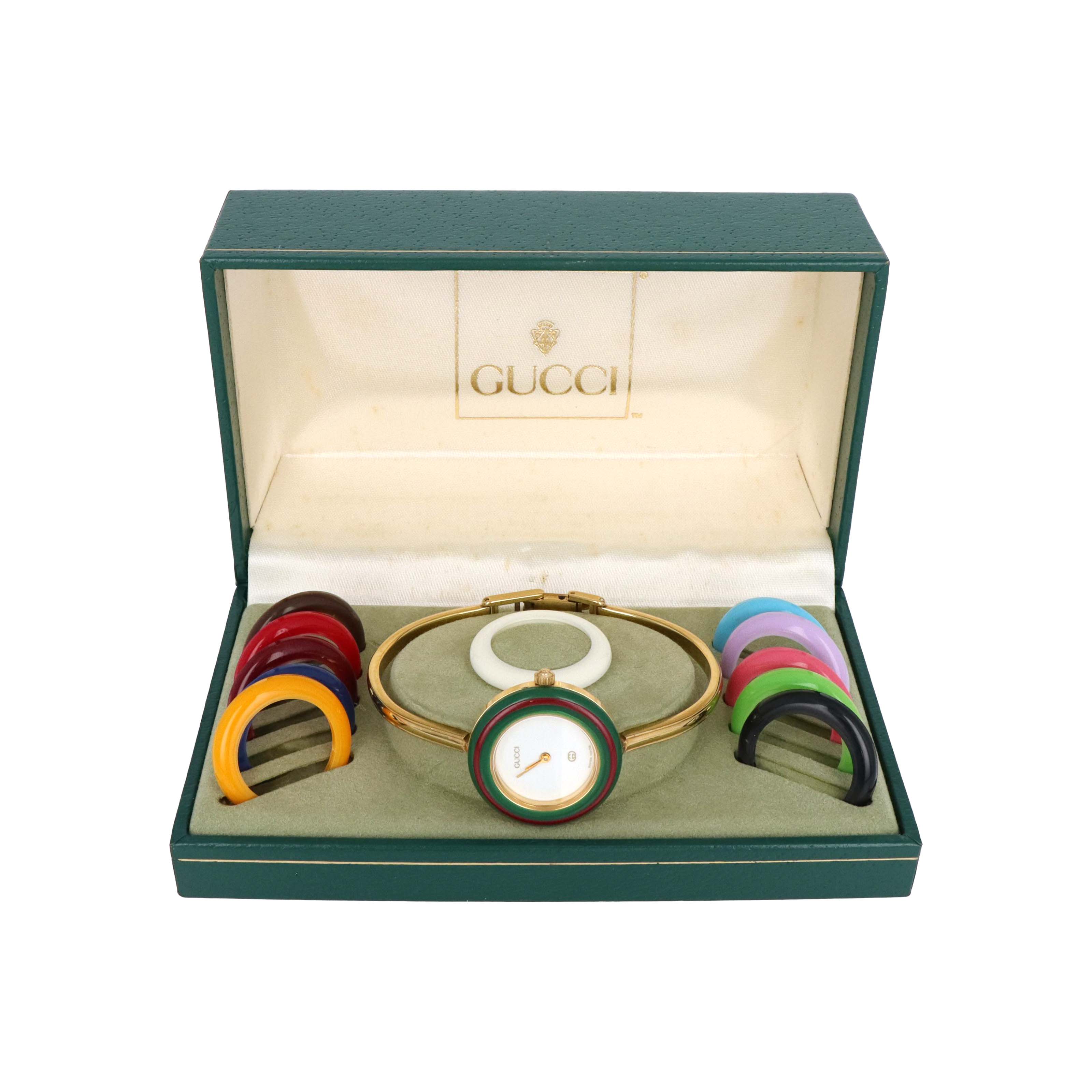 Vintage Gucci Interchangeable Bezel Watch - Queen May