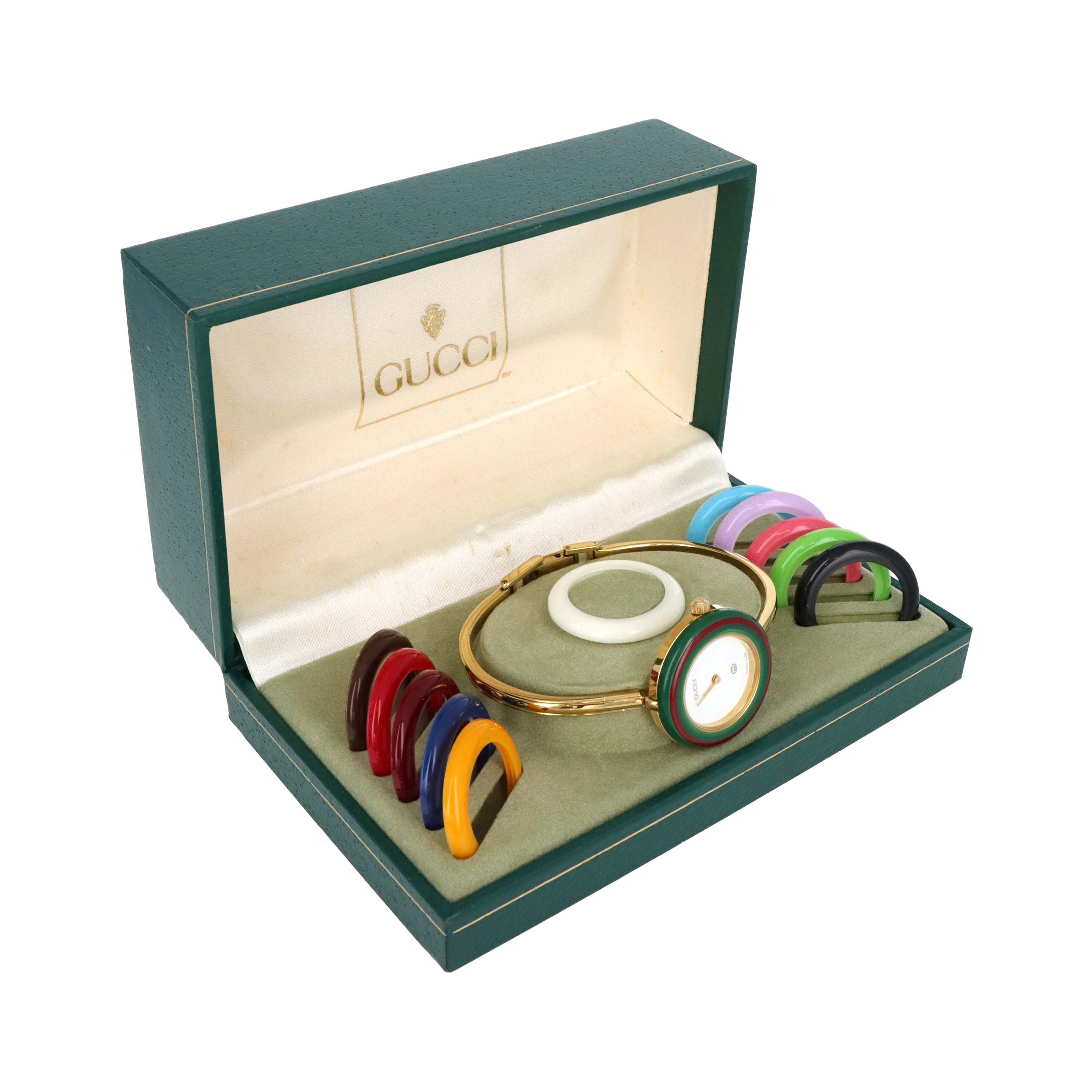 Vintage Gucci Interchangeable Bezel Watch - Queen May