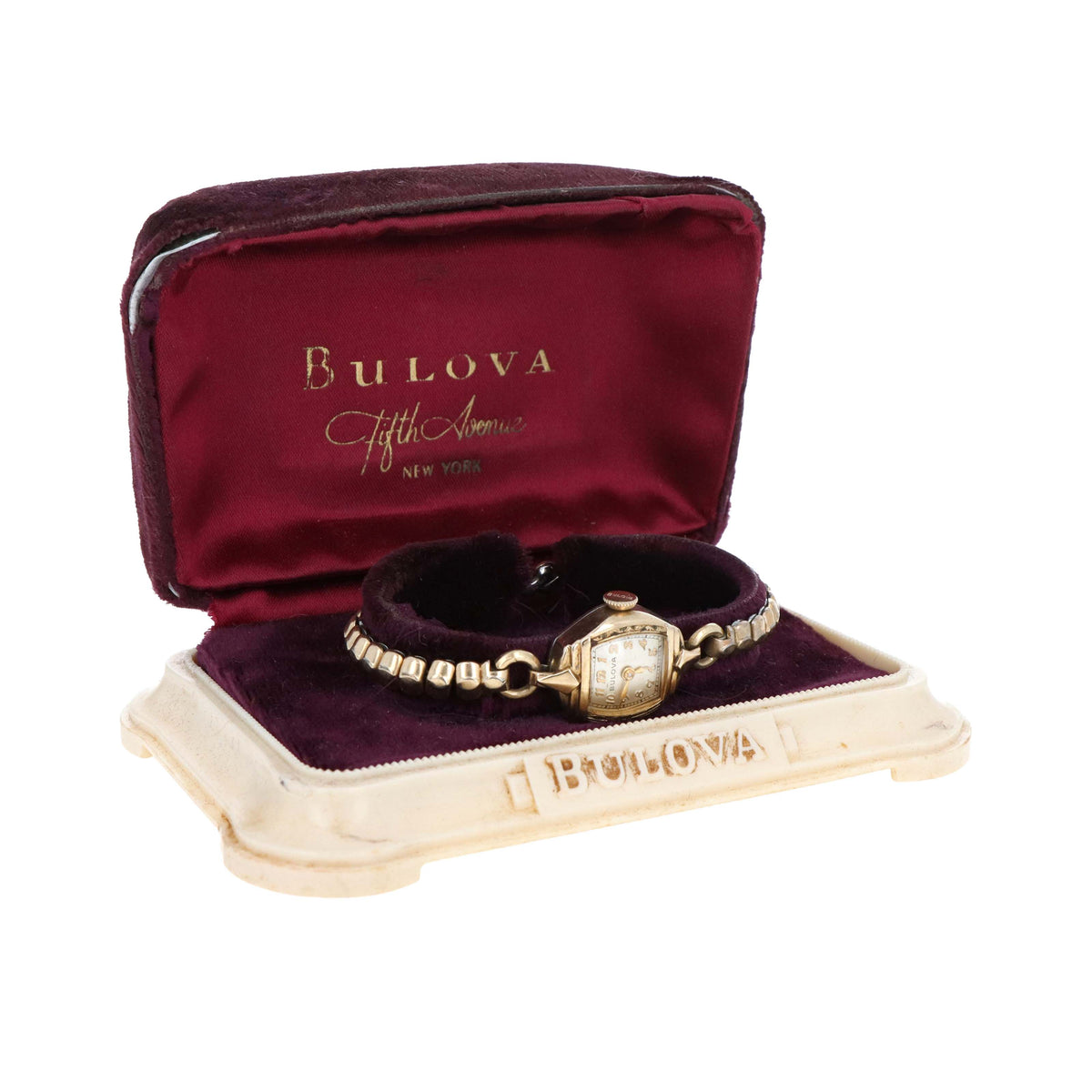 Vintage Gold Filled Bulova Watch - Queen May