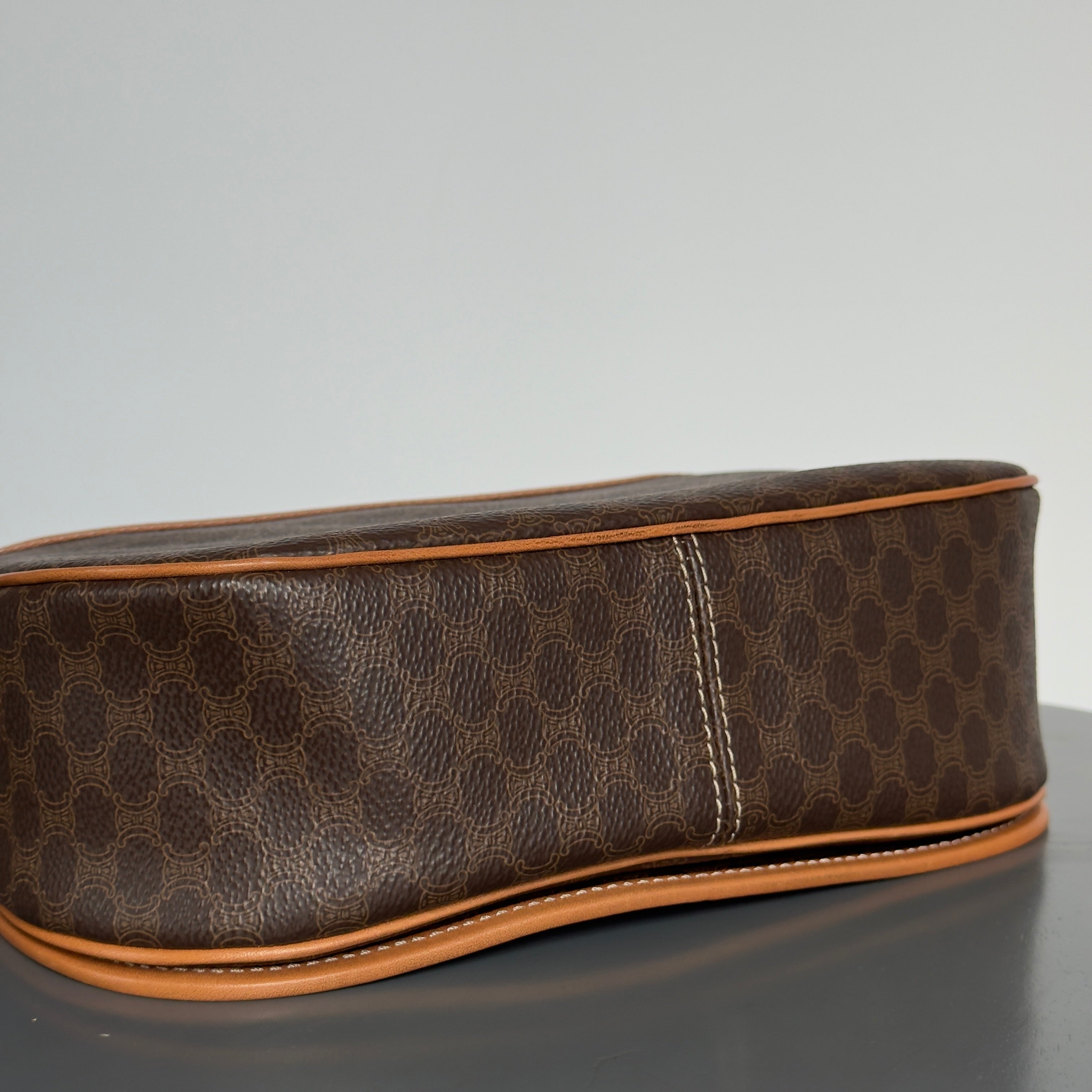 Vintage Celine Macadam Triomphe Shoulder Bag - Queen May