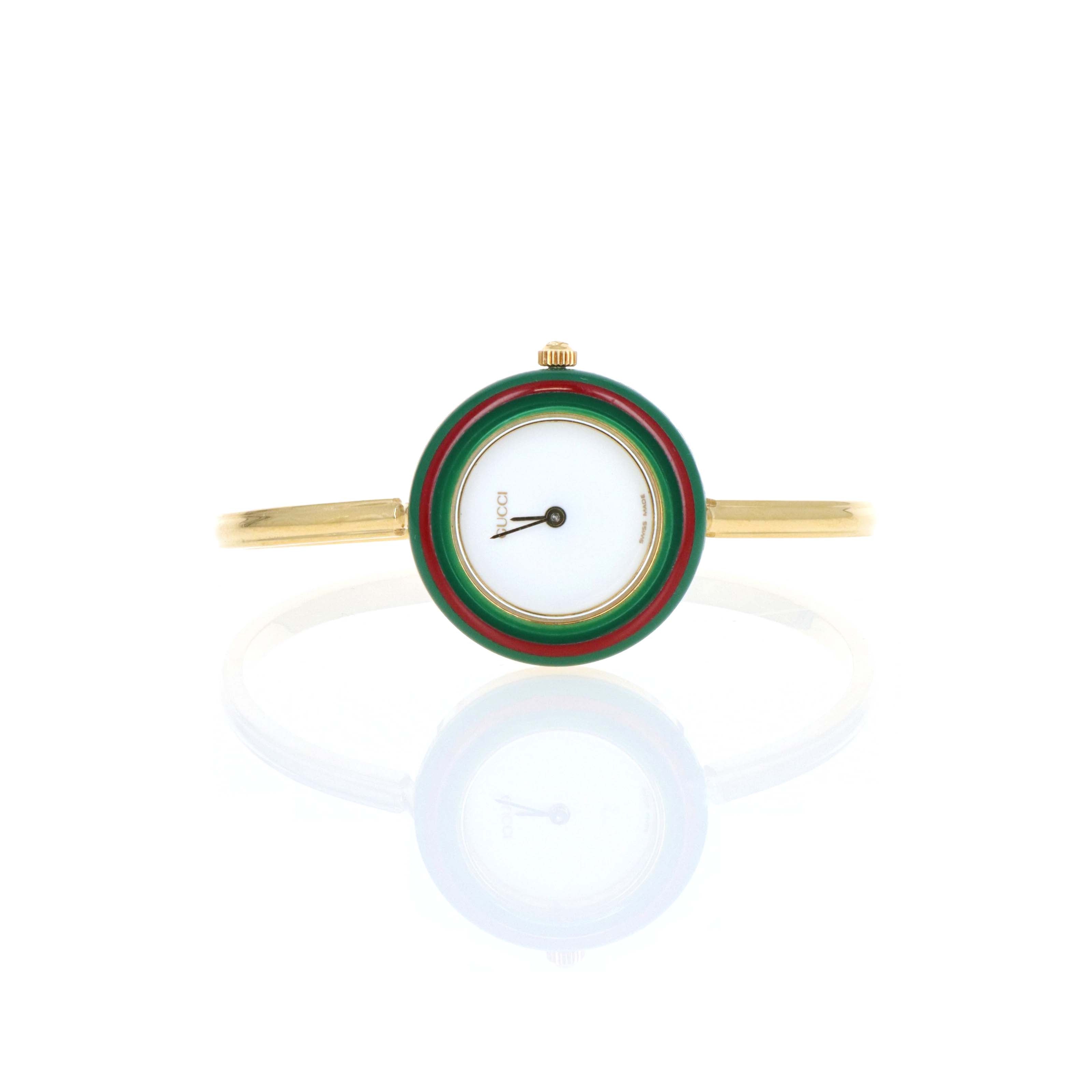 Vintage Gucci Interchangeable Bezel Watch - Queen May