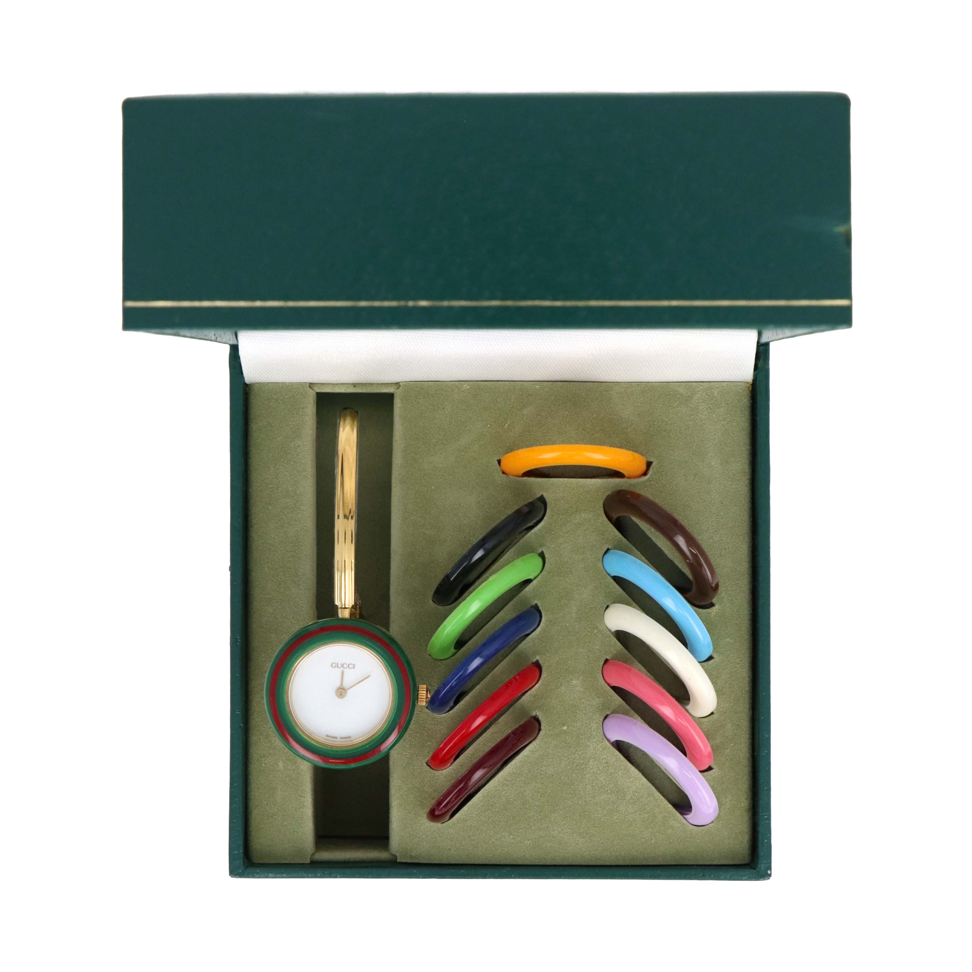 Vintage Gucci Interchangeable Bezel Watch - Queen May