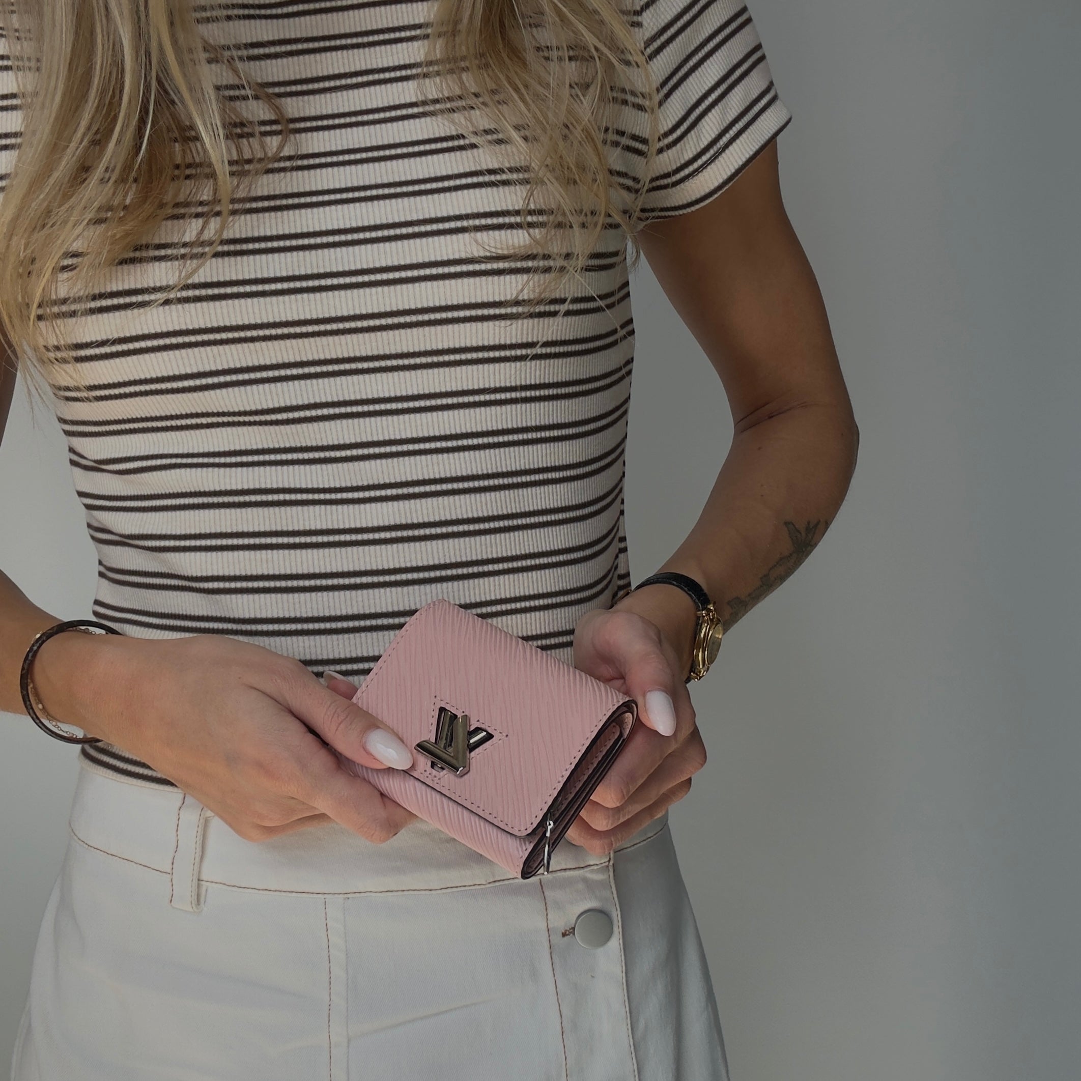 Louis Vuitton Pink Epi Twist Wallet - Queen May