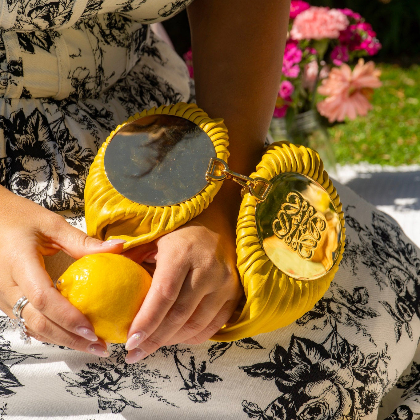 Loewe Brazalete Amarillo Bracelet Pouch - Queen May