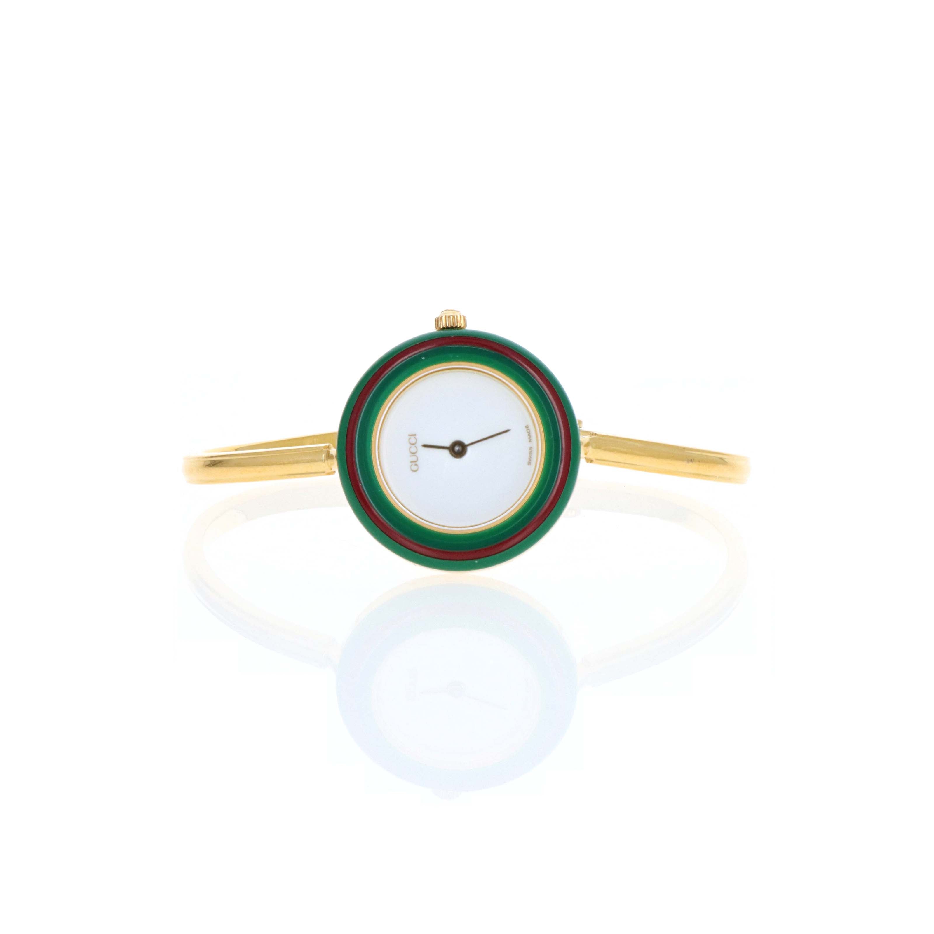 Vintage Gucci Interchangeable Bezel Watch - Queen May