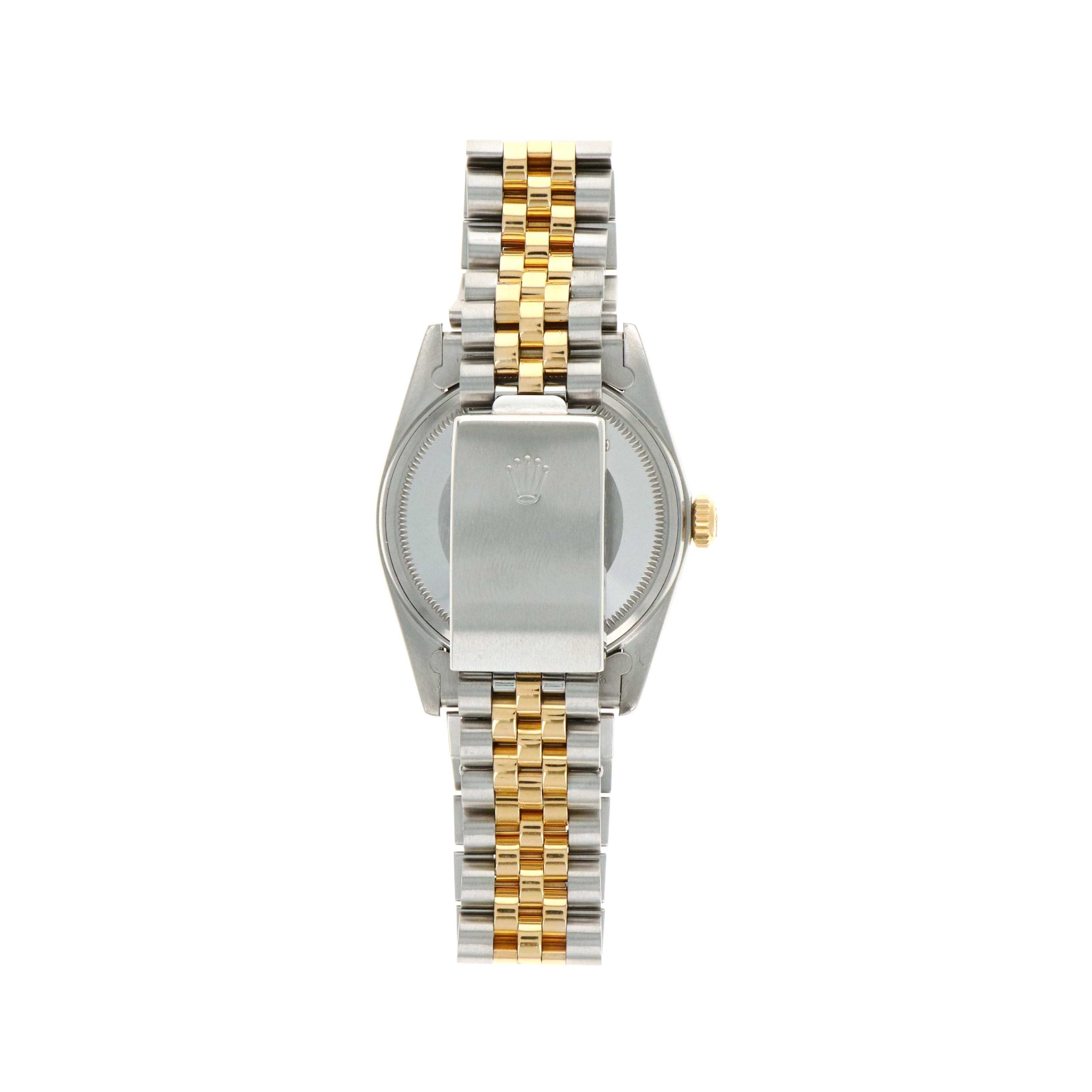 Rolex Datejust 36MM Two Tone Model 16013 Champagne Dial CPO Rolex 2026 - Queen May