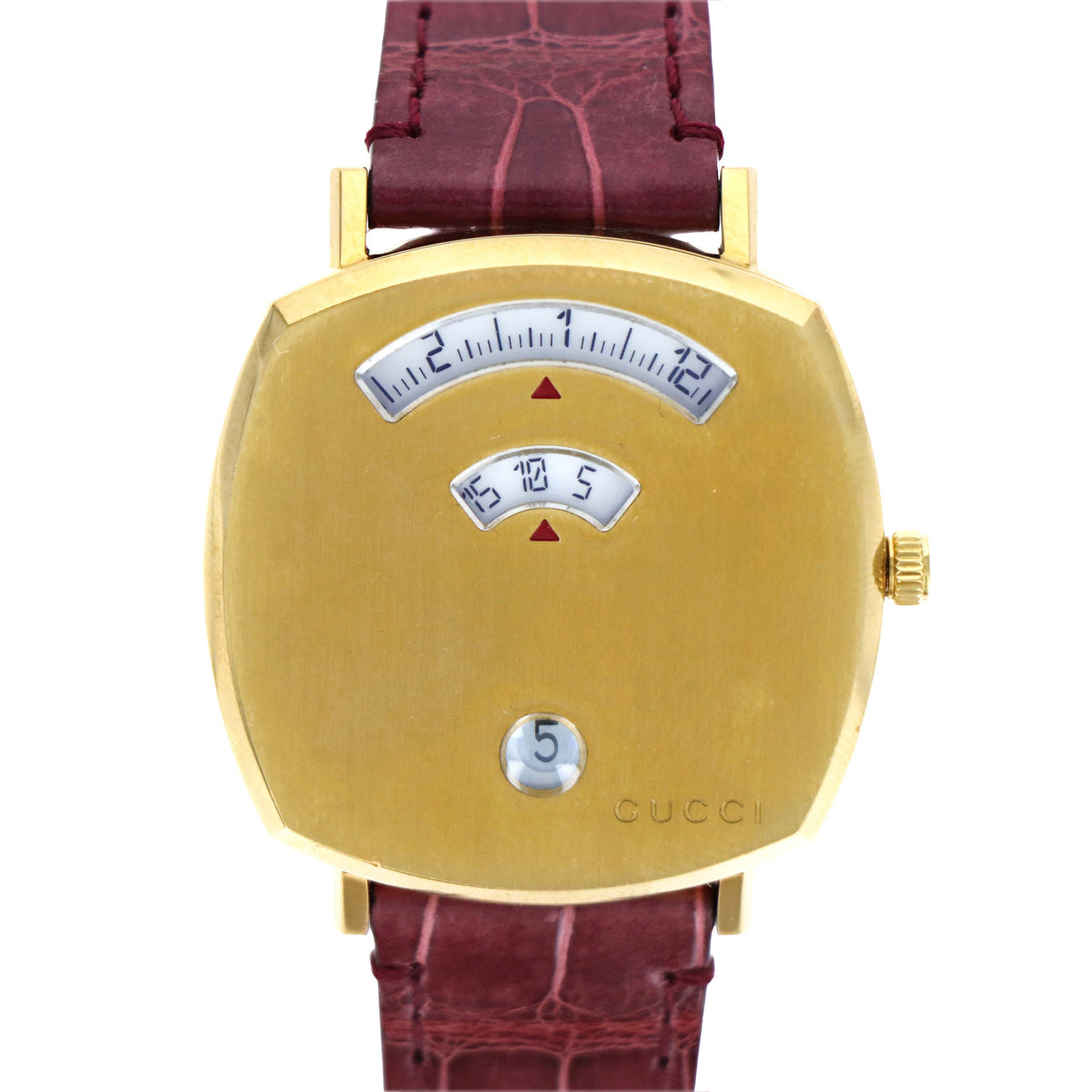 Gucci Grip Watch Gold Tone - Queen May
