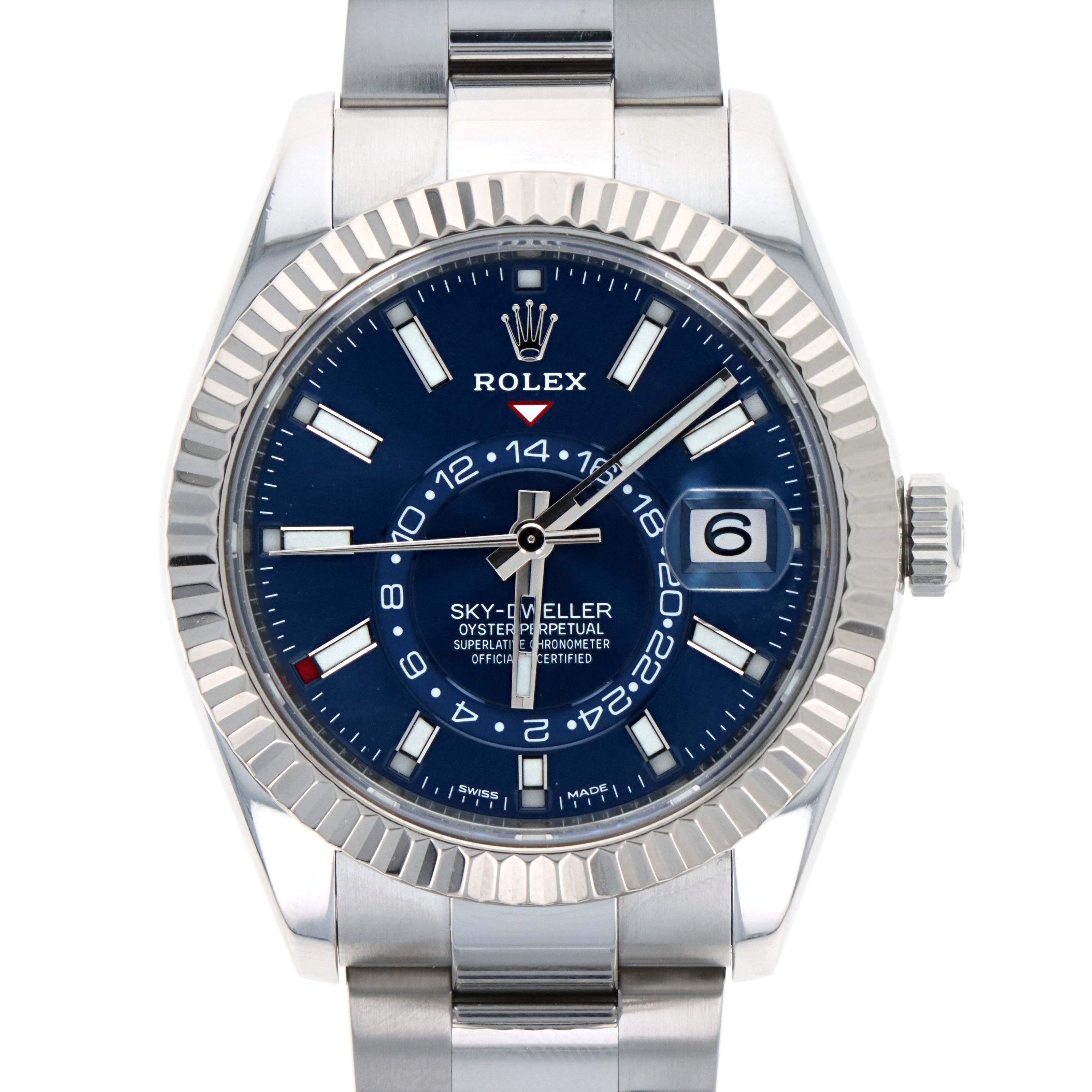 Rolex Sky-Dweller Model 326934 Blue Dial With Papers CPO Rolex 2025 - Queen May