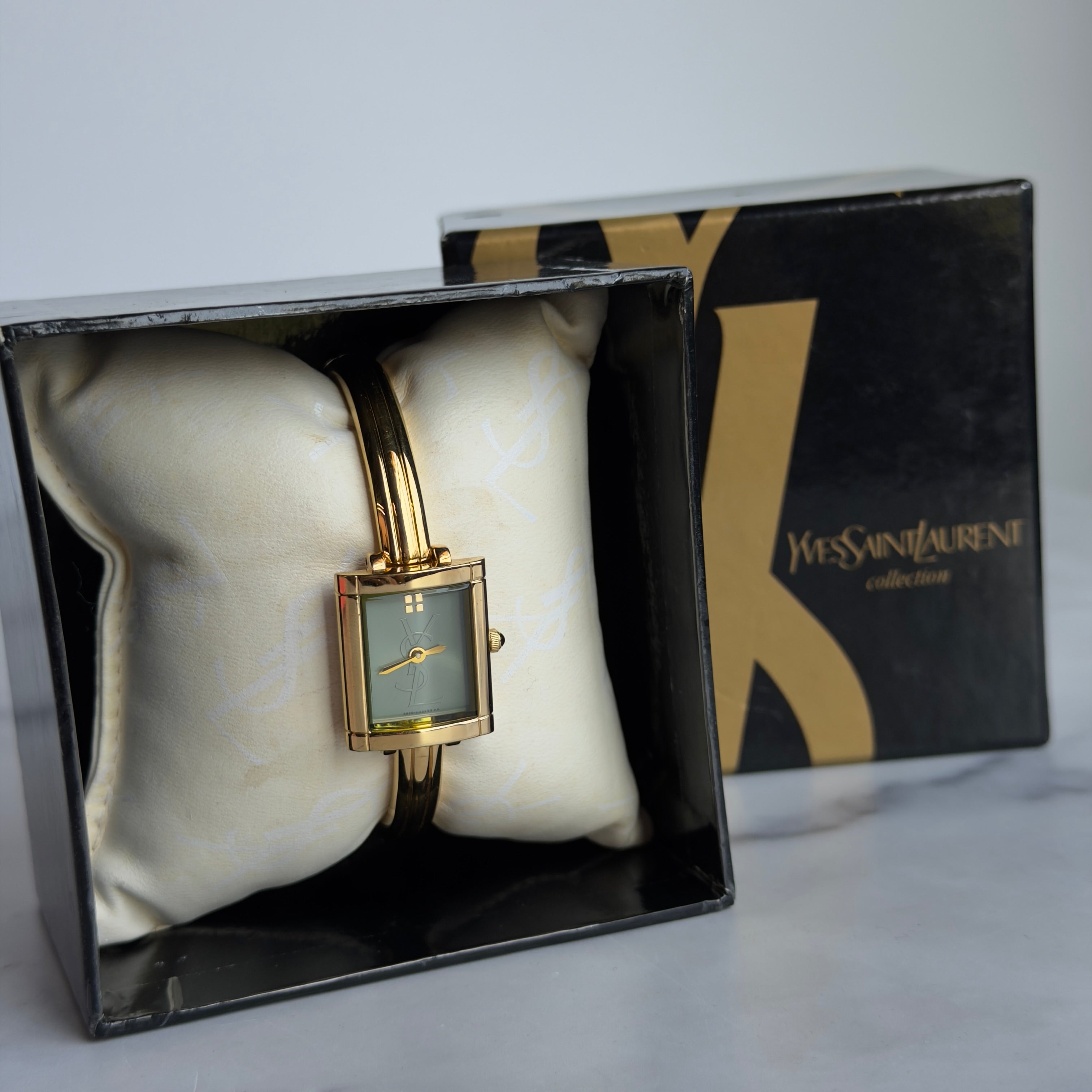 Rare Yves Saint Laurent Bangle Watch