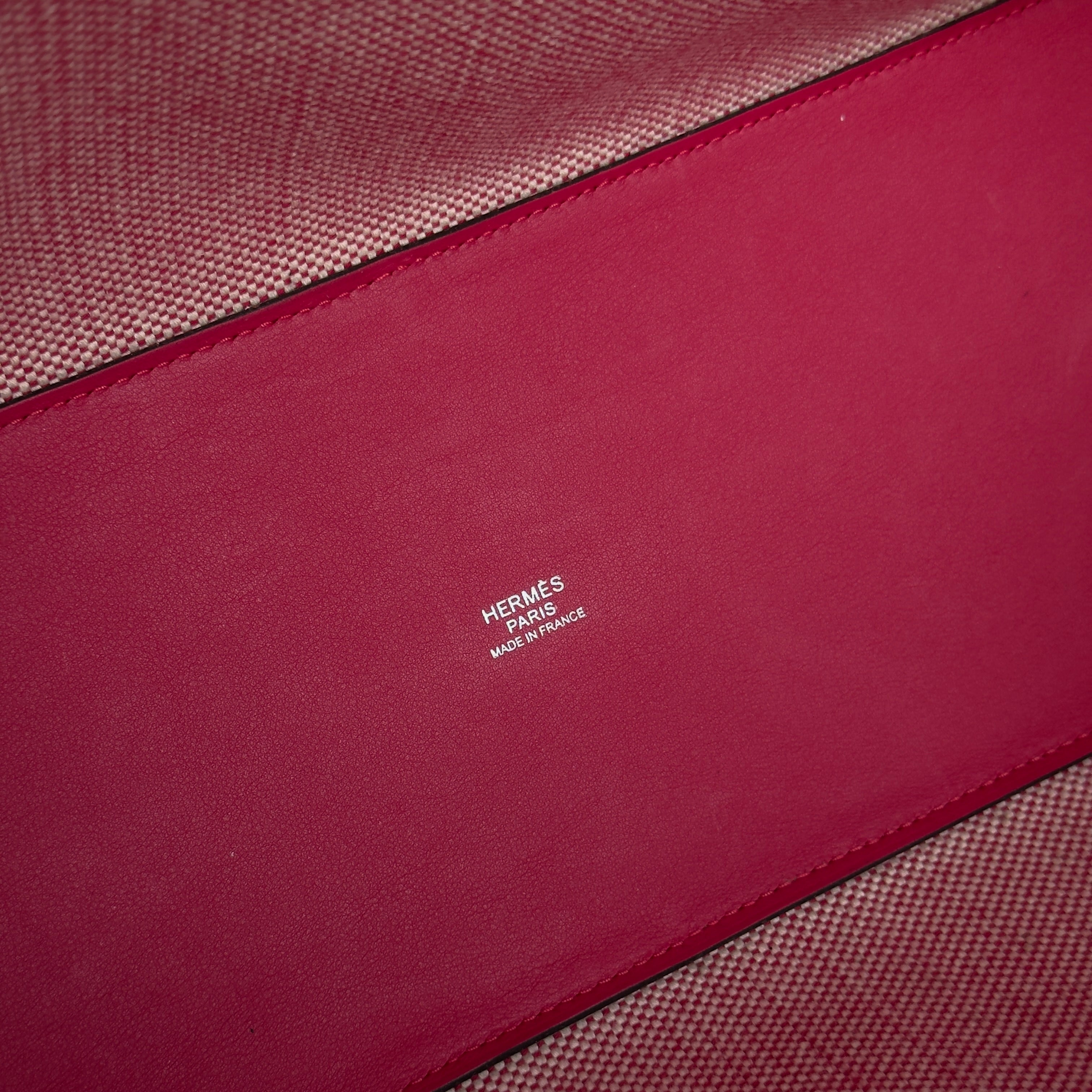 Hermes Toile + Swift Cabas H En Biais 40
