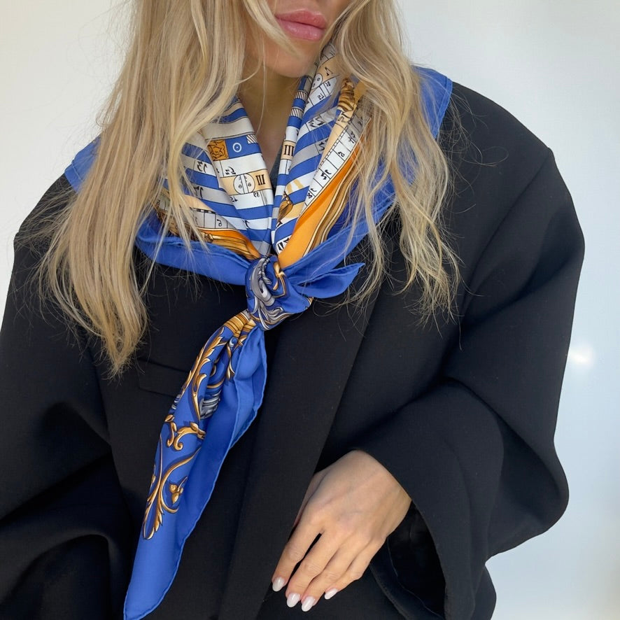 Hermes Astrology Constellation Scarf - Queen May