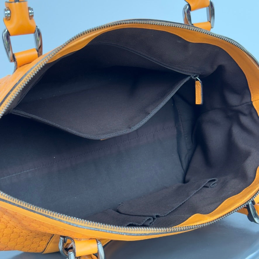 Gucci Soft Micro Guccissima Dome Satchel - Queen May