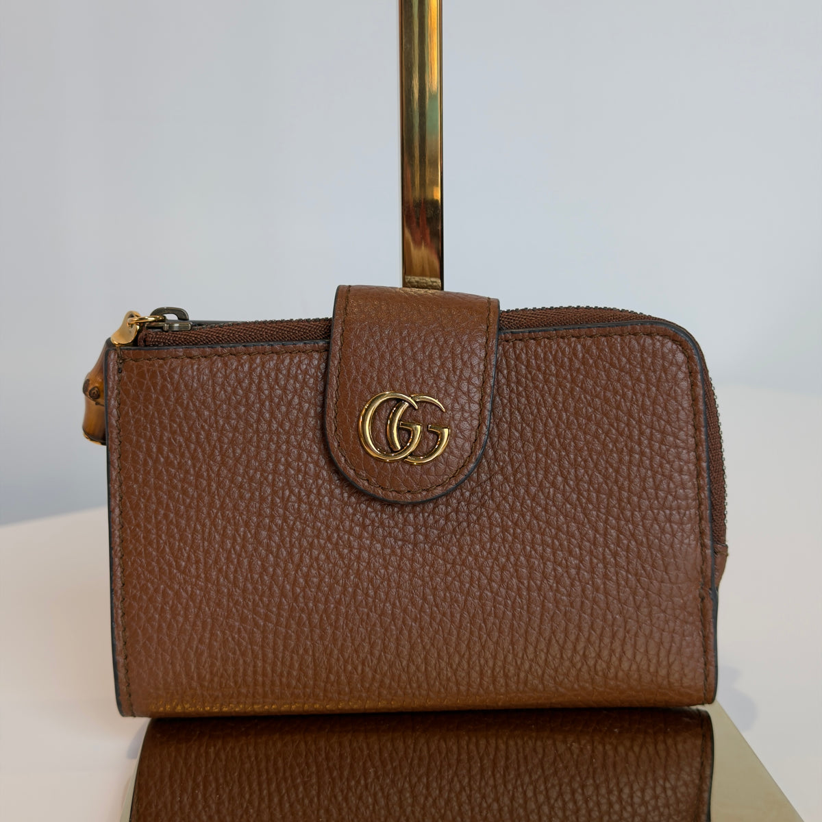 Gucci Medium Bamboo Double G Wallet