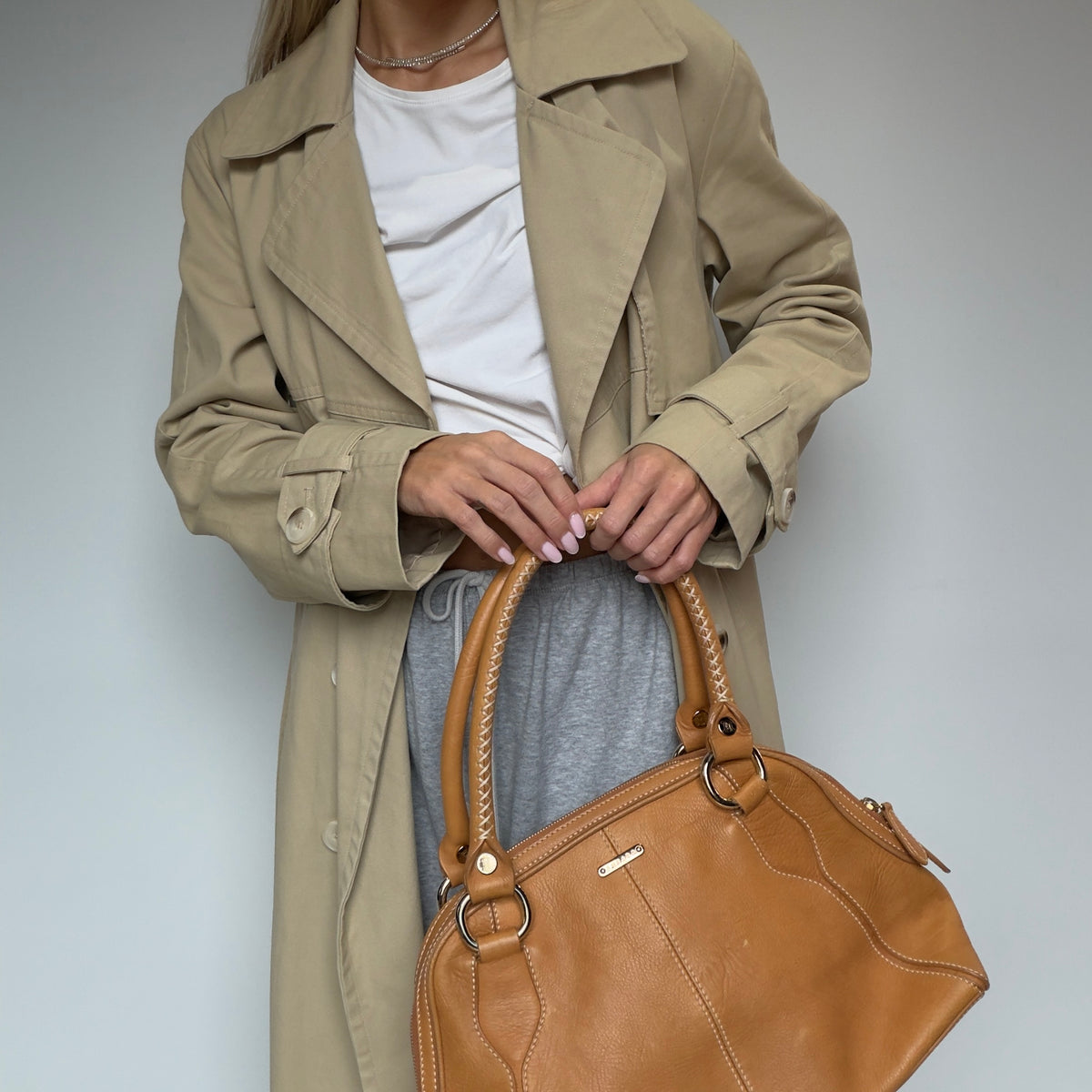 Celine Whipstitch Leather Toto Bag
