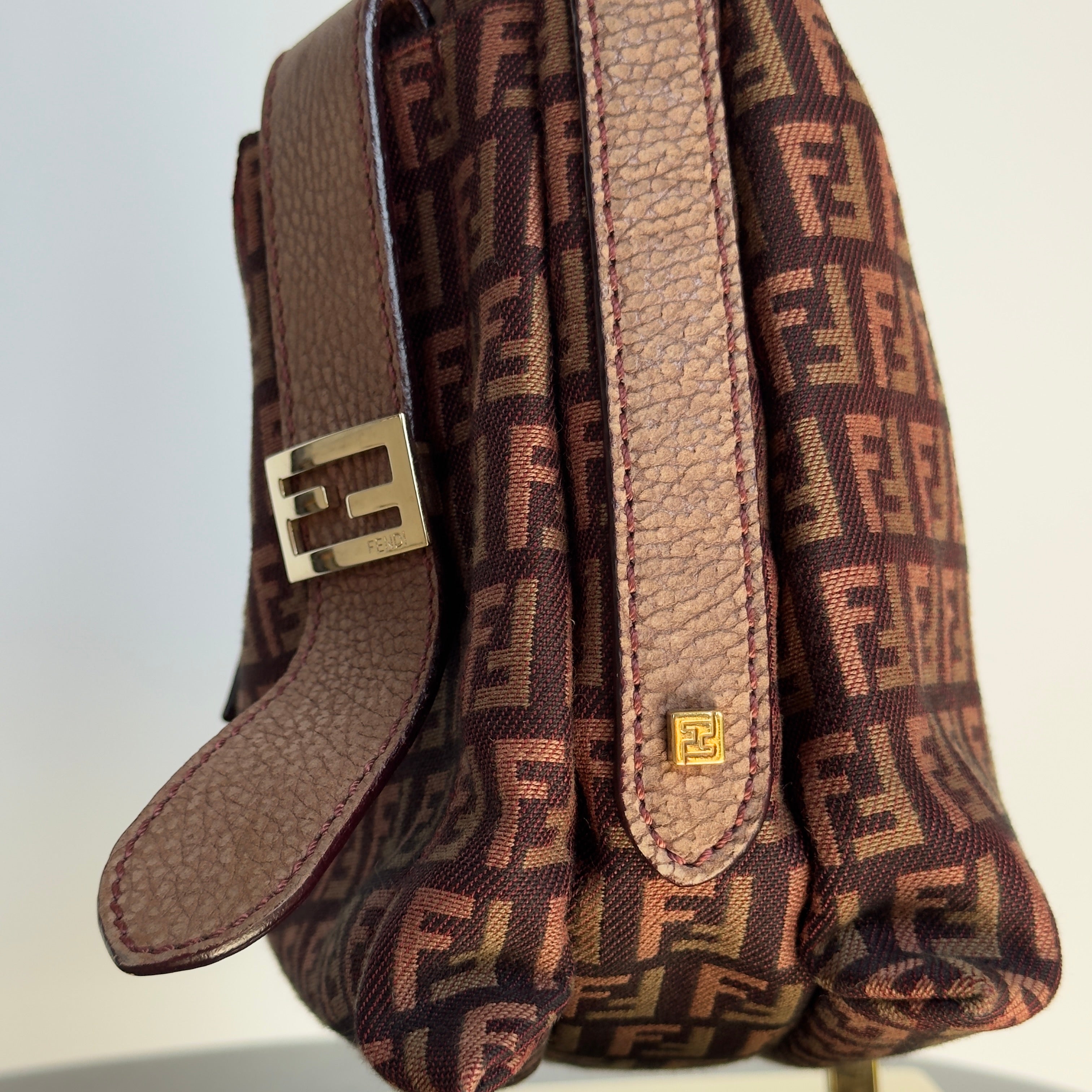 Fendi Zucchino Hobo Bag - Queen May