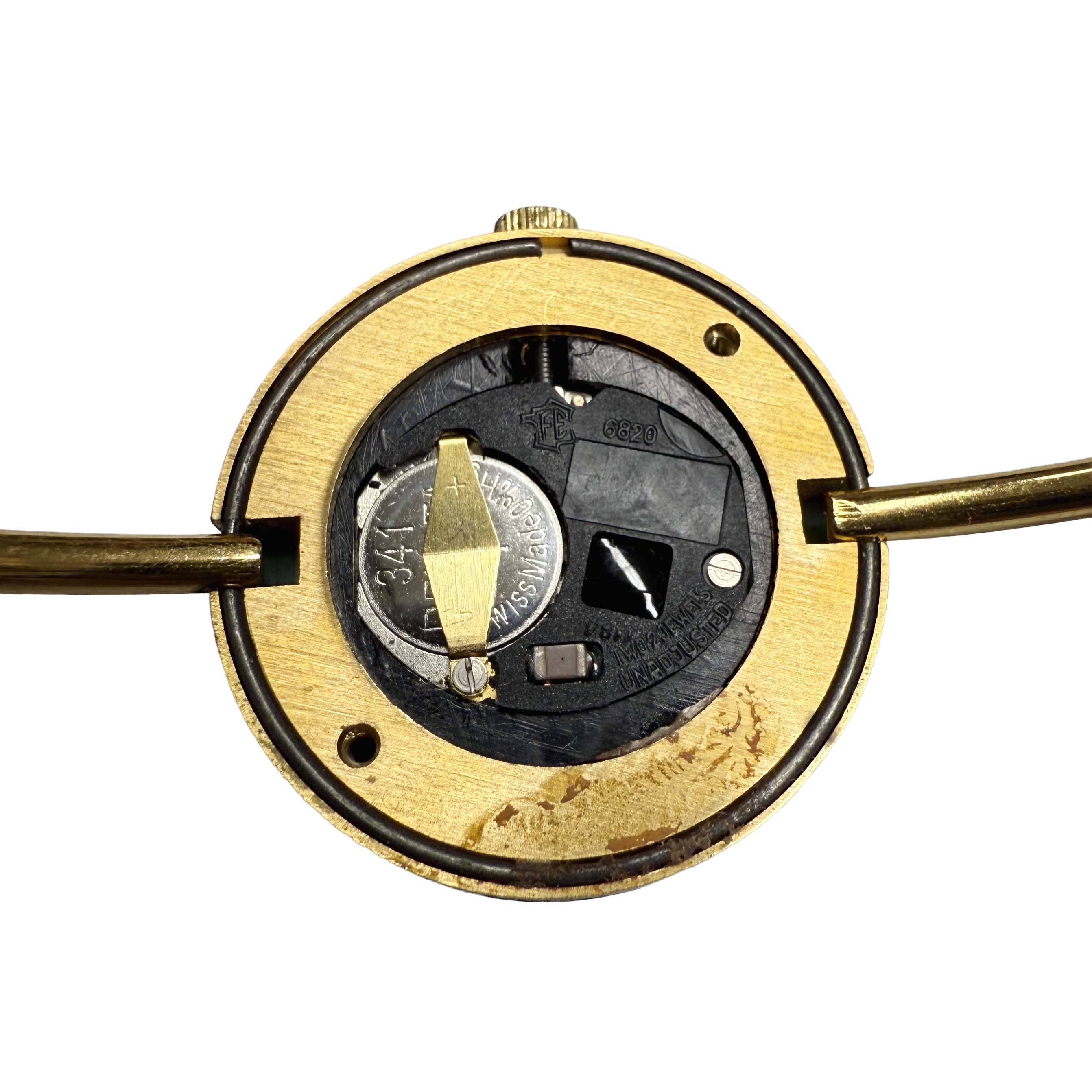 Rare Vintage 1983 Original Gucci Interchangeable Bezel Bangle Watch #6 - Queen May