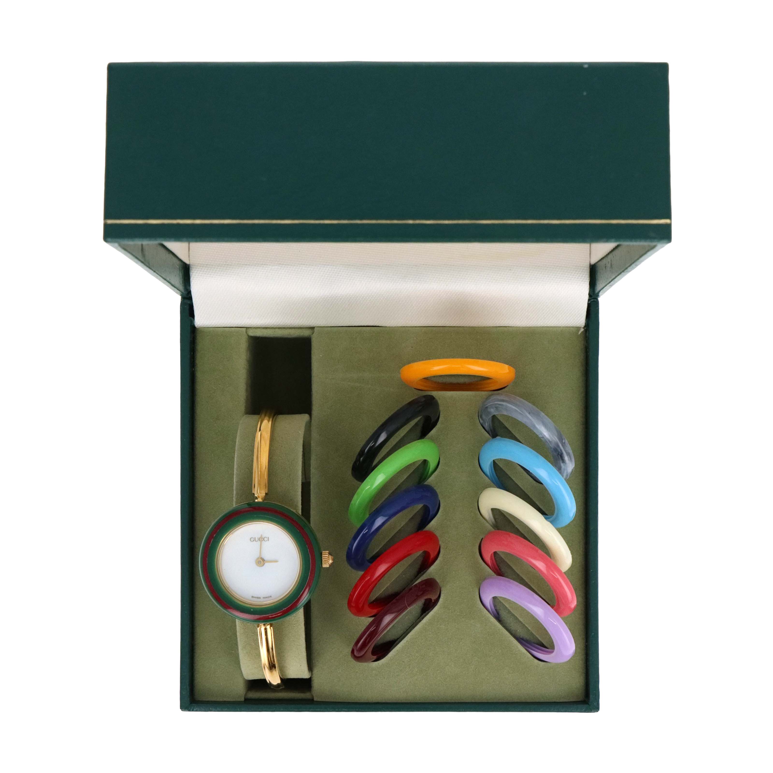 Vintage Gucci Interchangeable Bezel Watch - Queen May