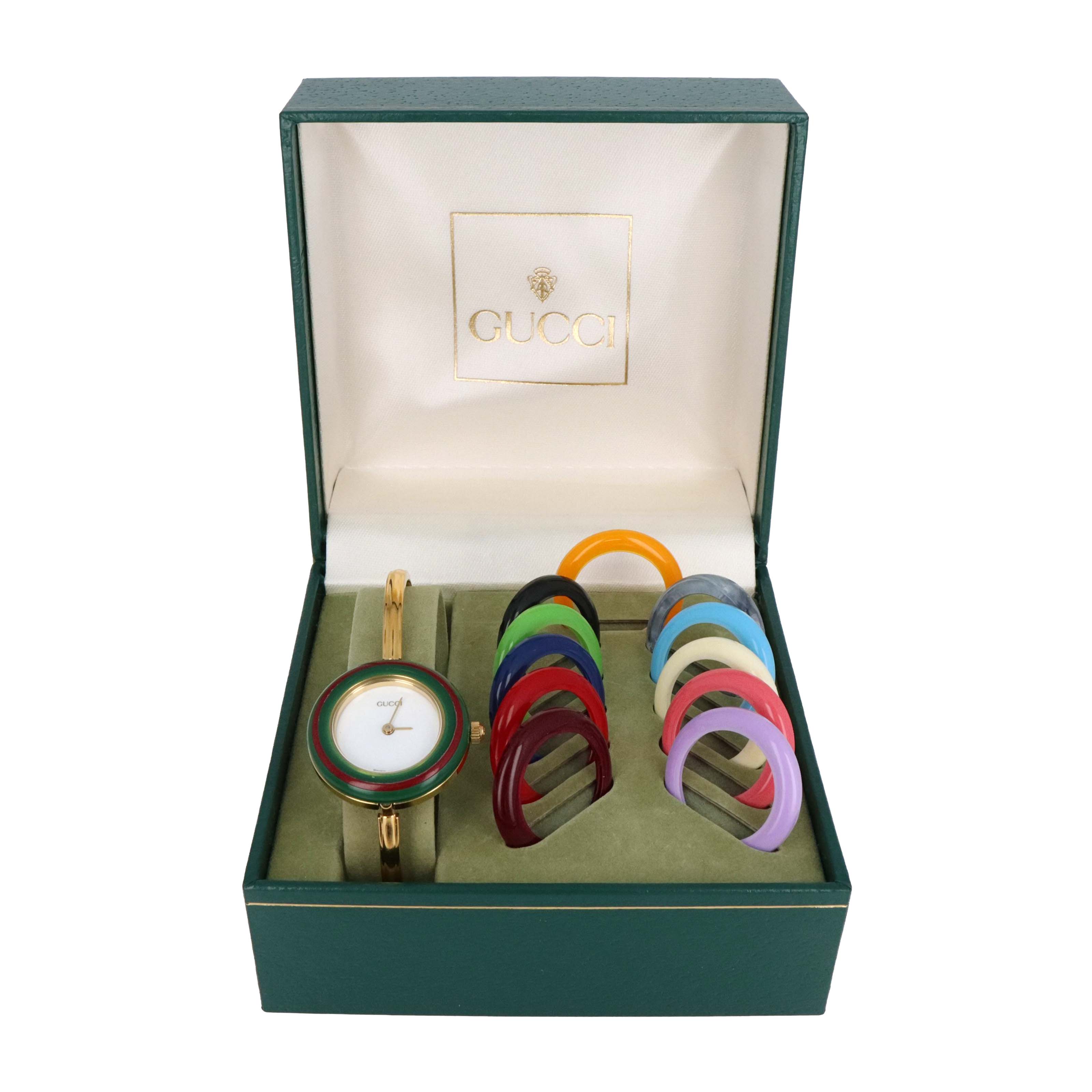 Vintage Gucci Interchangeable Bezel Watch - Queen May
