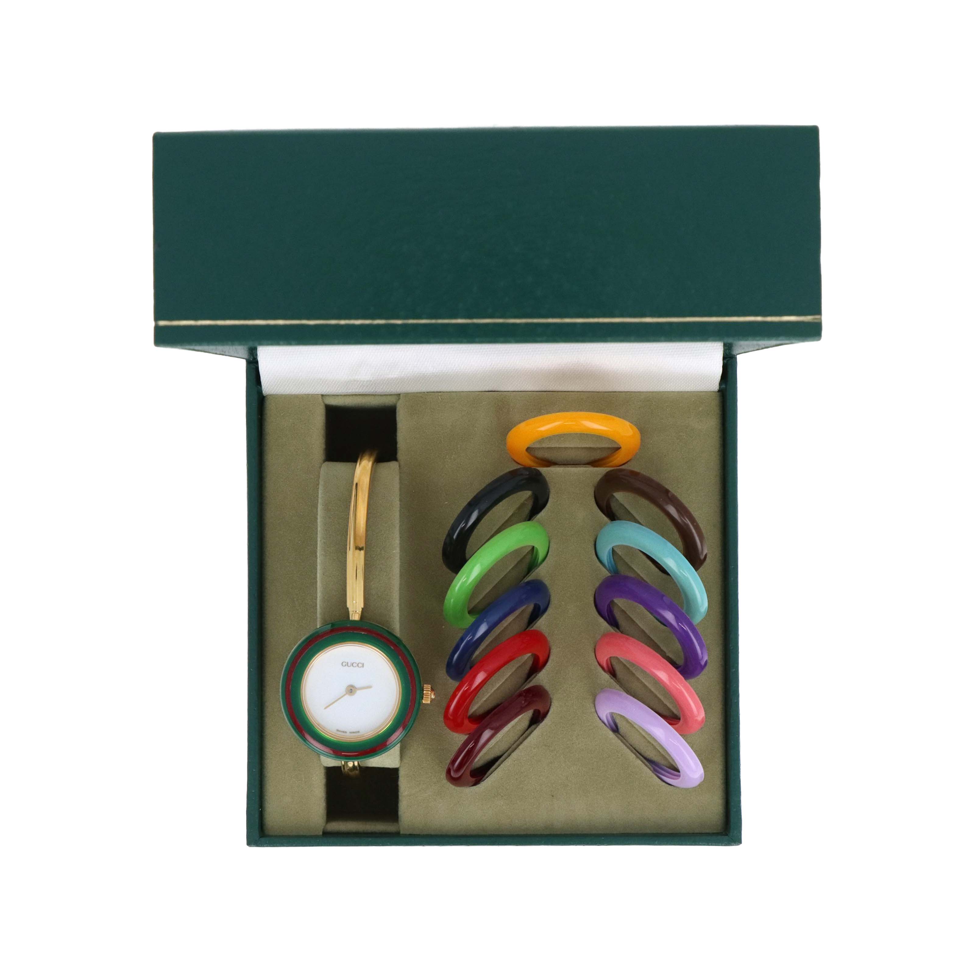 Vintage Gucci Interchangeable Bezel Watch - Queen May