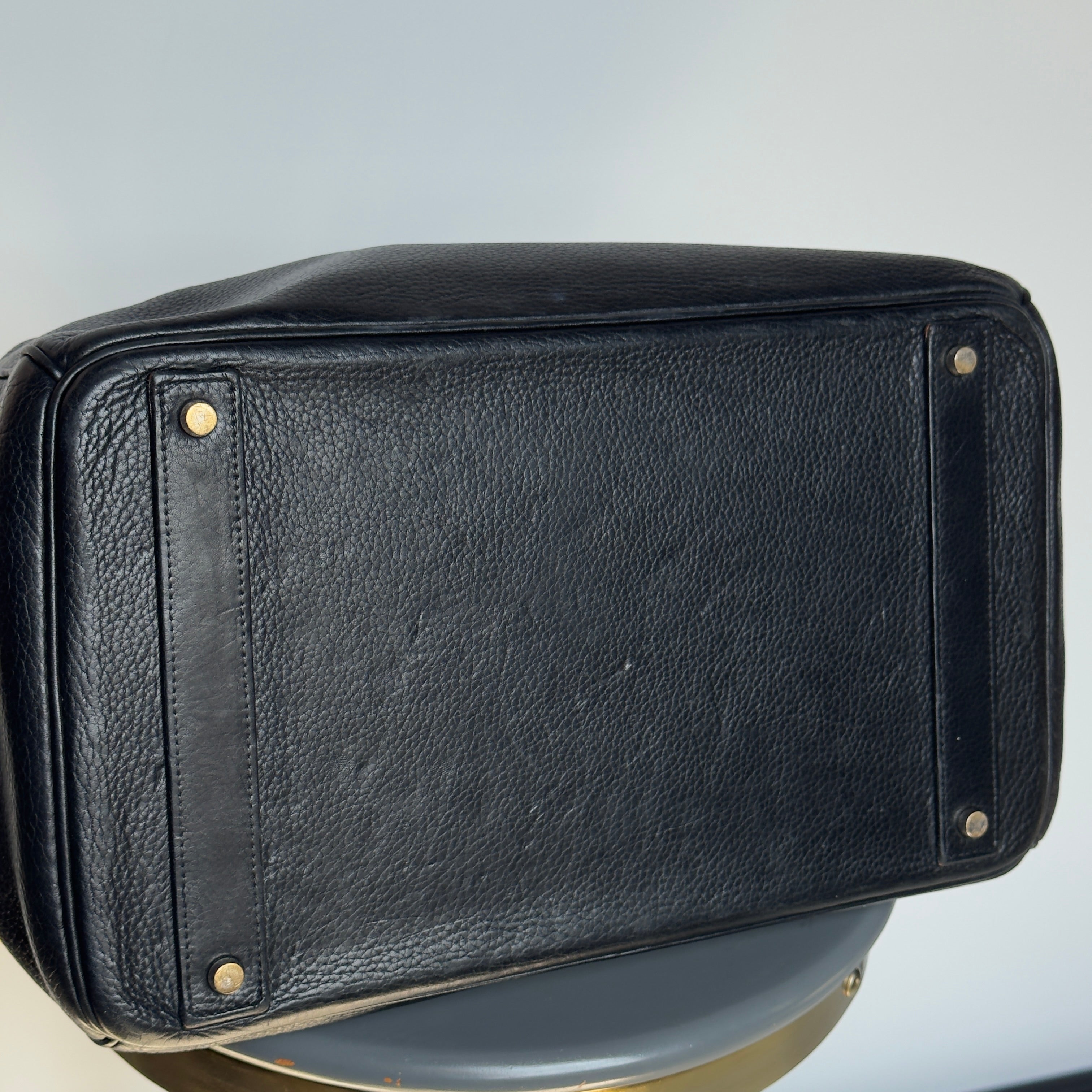 Hermes HAC 40 Black Togo Leather 2009 - Queen May