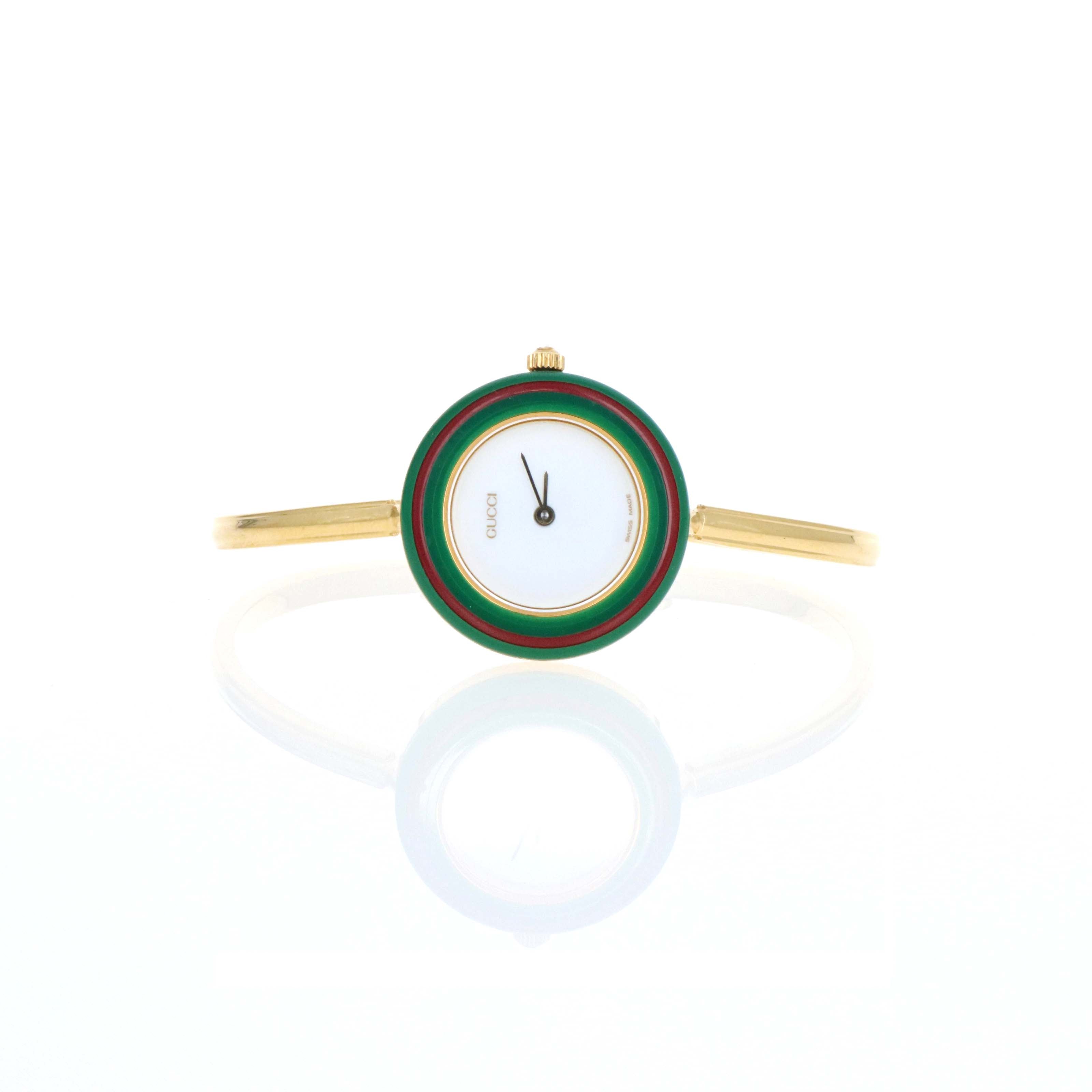 Vintage Gucci Interchangeable Bezel Watch - Queen May