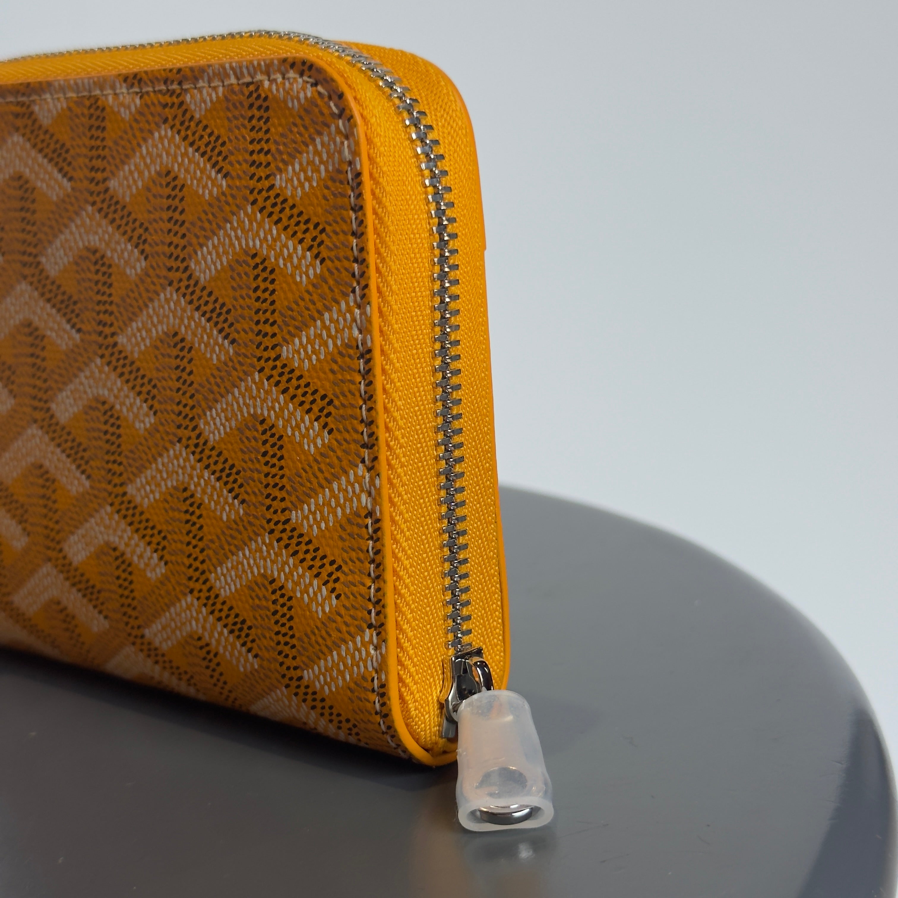 Goyard Yellow Compact Wallet