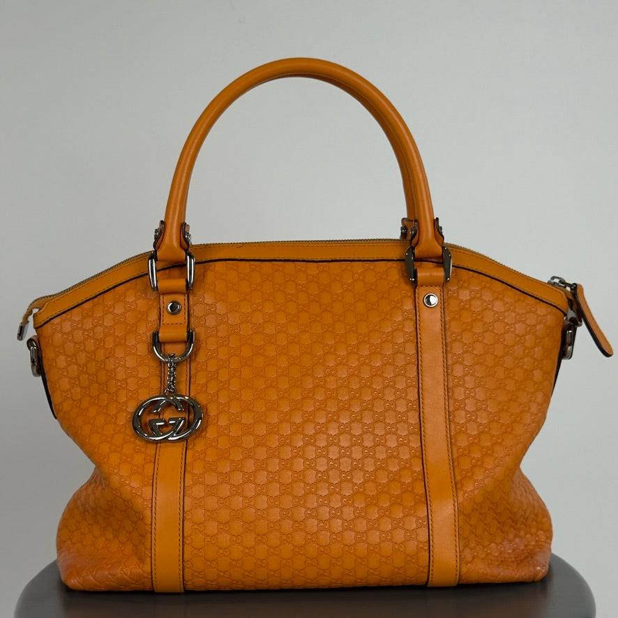 Gucci Soft Micro Guccissima Dome Satchel - Queen May