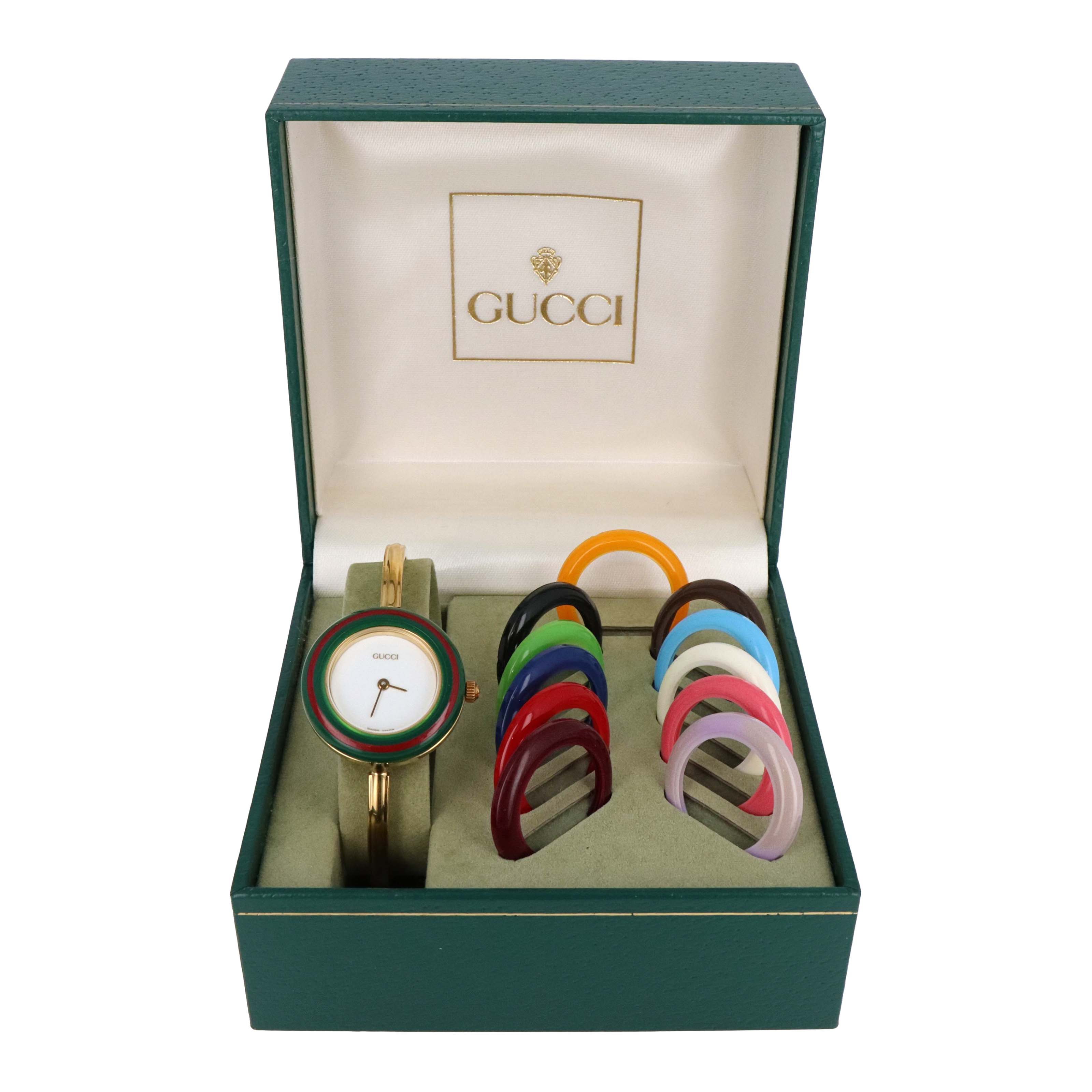 Vintage Gucci Interchangeable Bezel Watch - Queen May