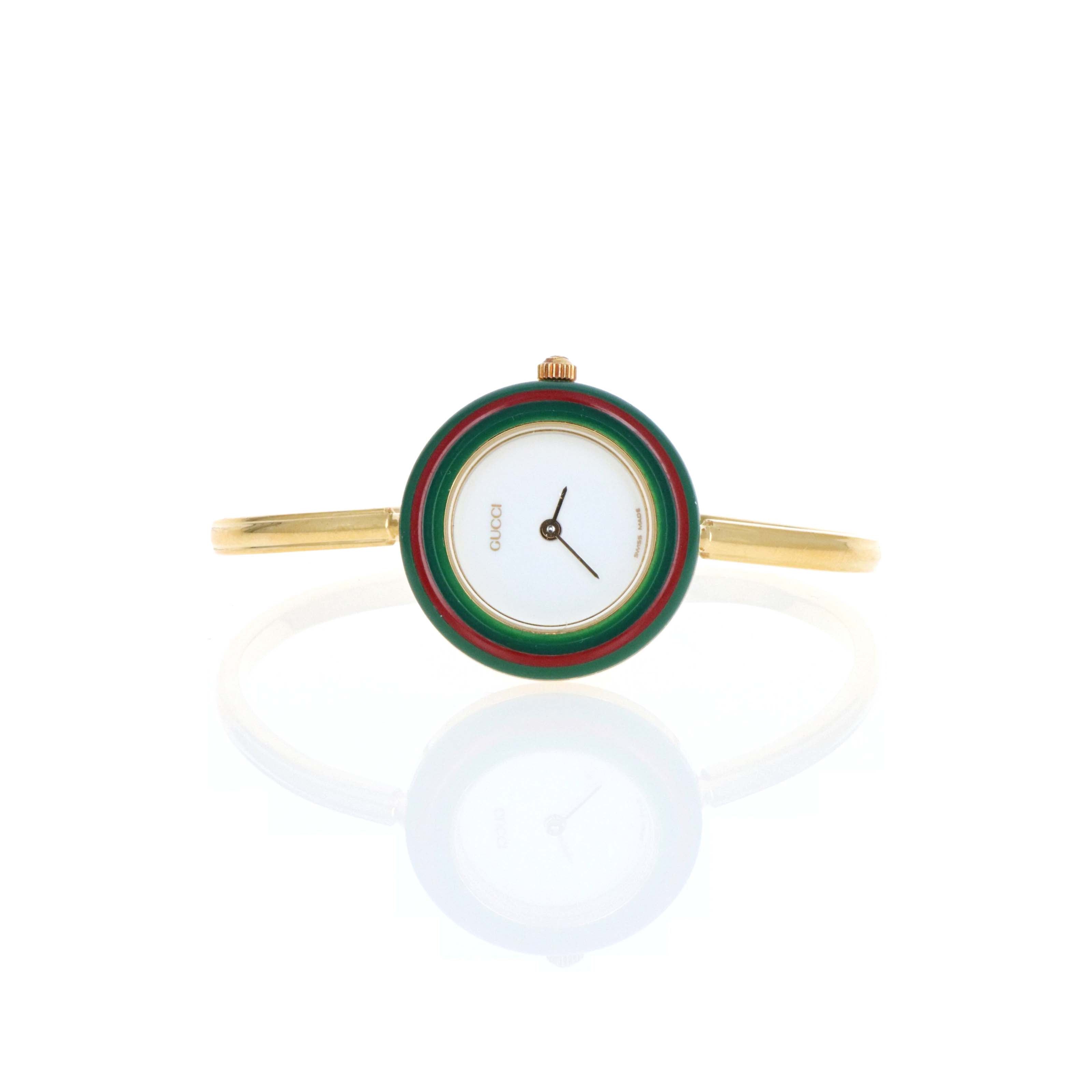 Vintage Gucci Interchangeable Bezel Watch - Queen May