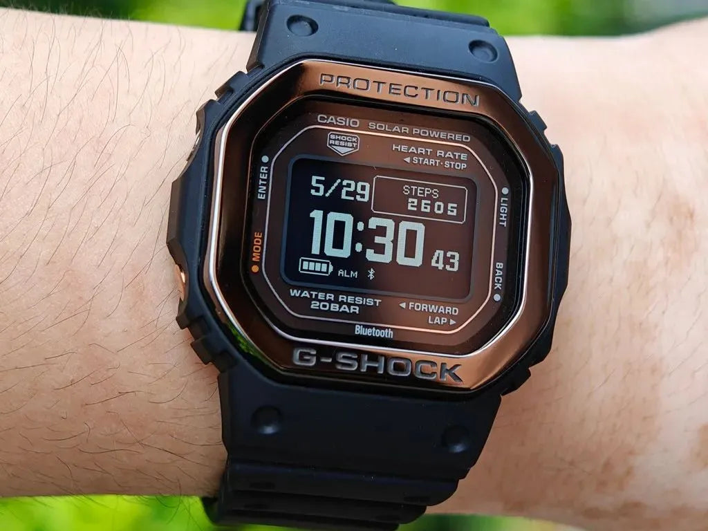 Casio G Shock Move Multi Sport DW-H5600MB1 Heart Rate Bluetooth Smart Watch - Queen May