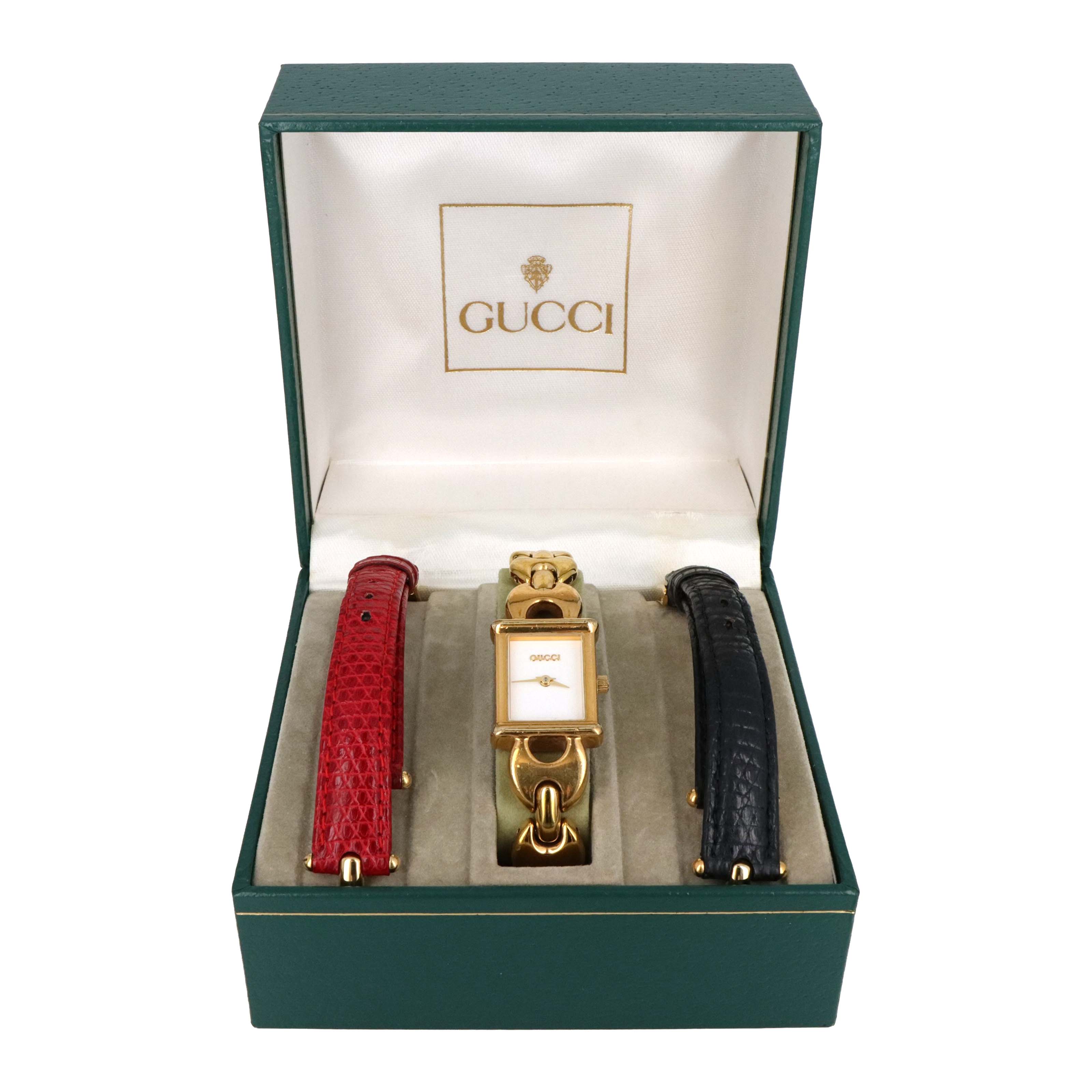 Vintage Gucci Interchangeable Band Watch 1800L - Queen May