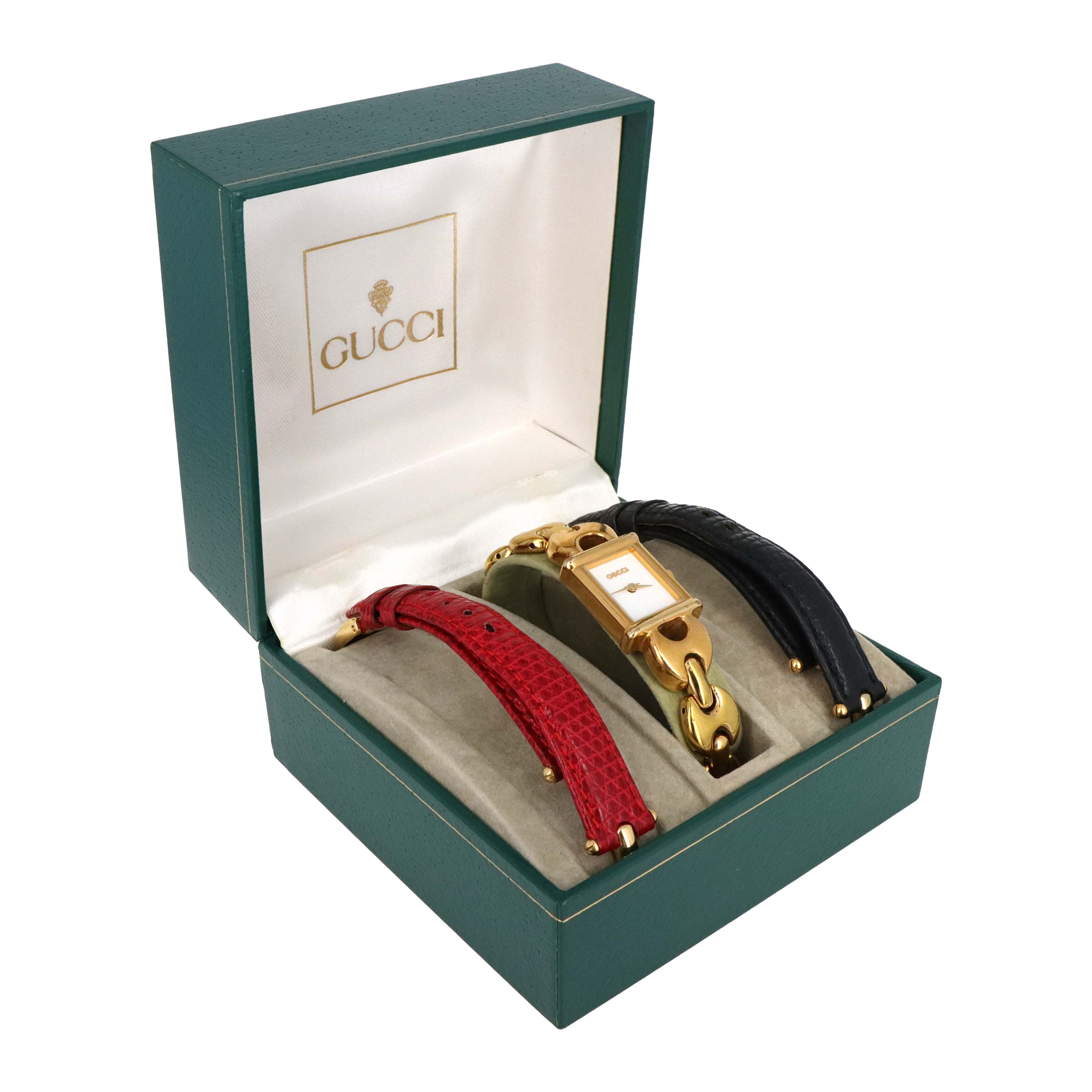 Vintage Gucci Interchangeable Band Watch 1800L - Queen May