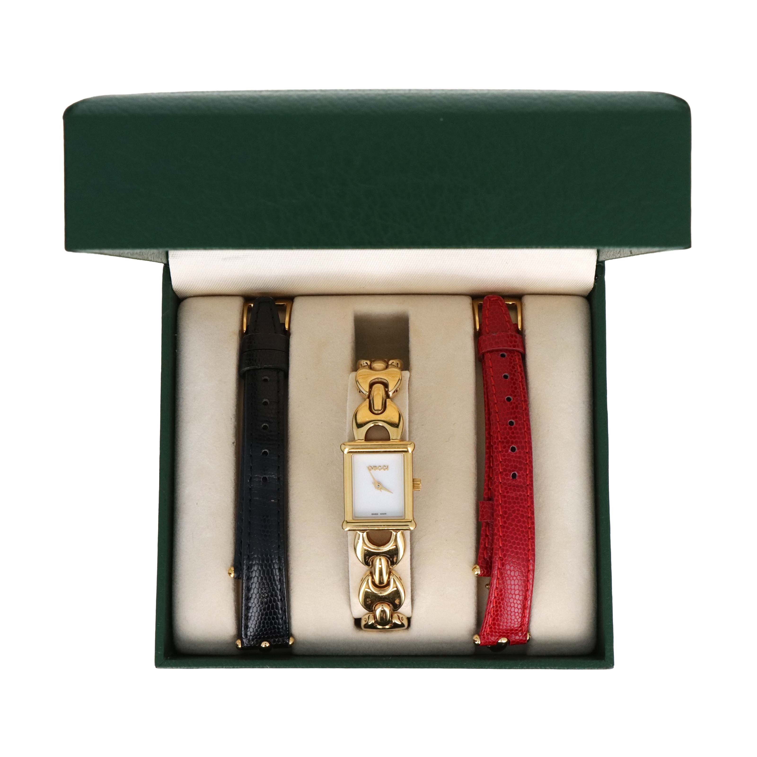 Vintage Gucci Interchangeable Band Watch 1800L - Queen May